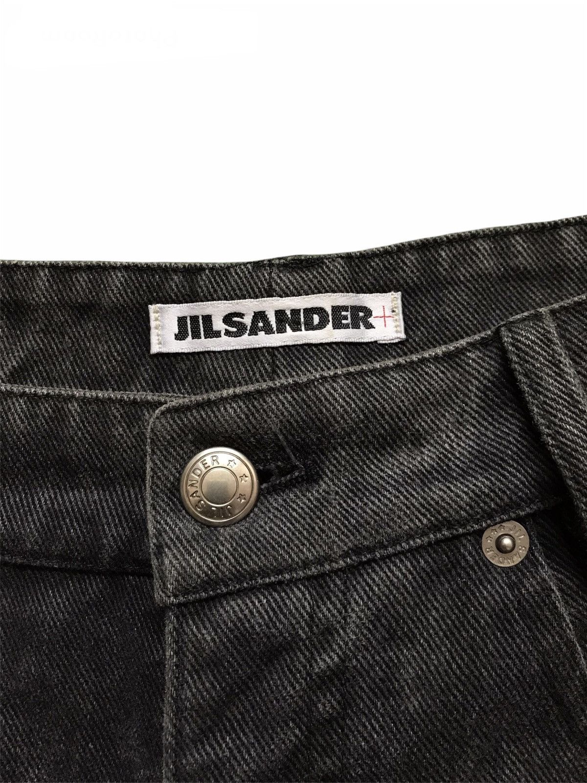 Jil Sander Jil Sander + Washed Black Denim Jeans 44 size Blue Jeans Size 30" / US 8 / IT 44 - 4 Thumbnail