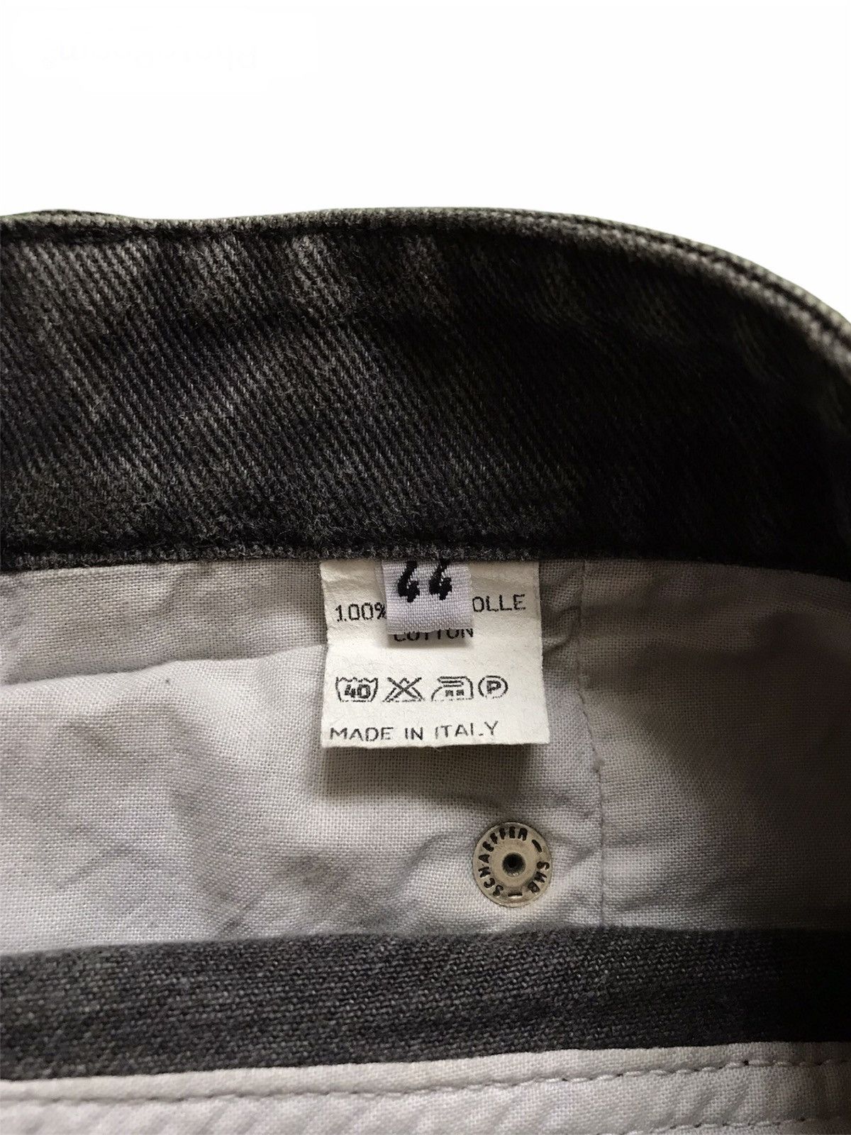 Jil Sander Jil Sander + Washed Black Denim Jeans 44 size Blue Jeans Size 30" / US 8 / IT 44 - 6 Thumbnail