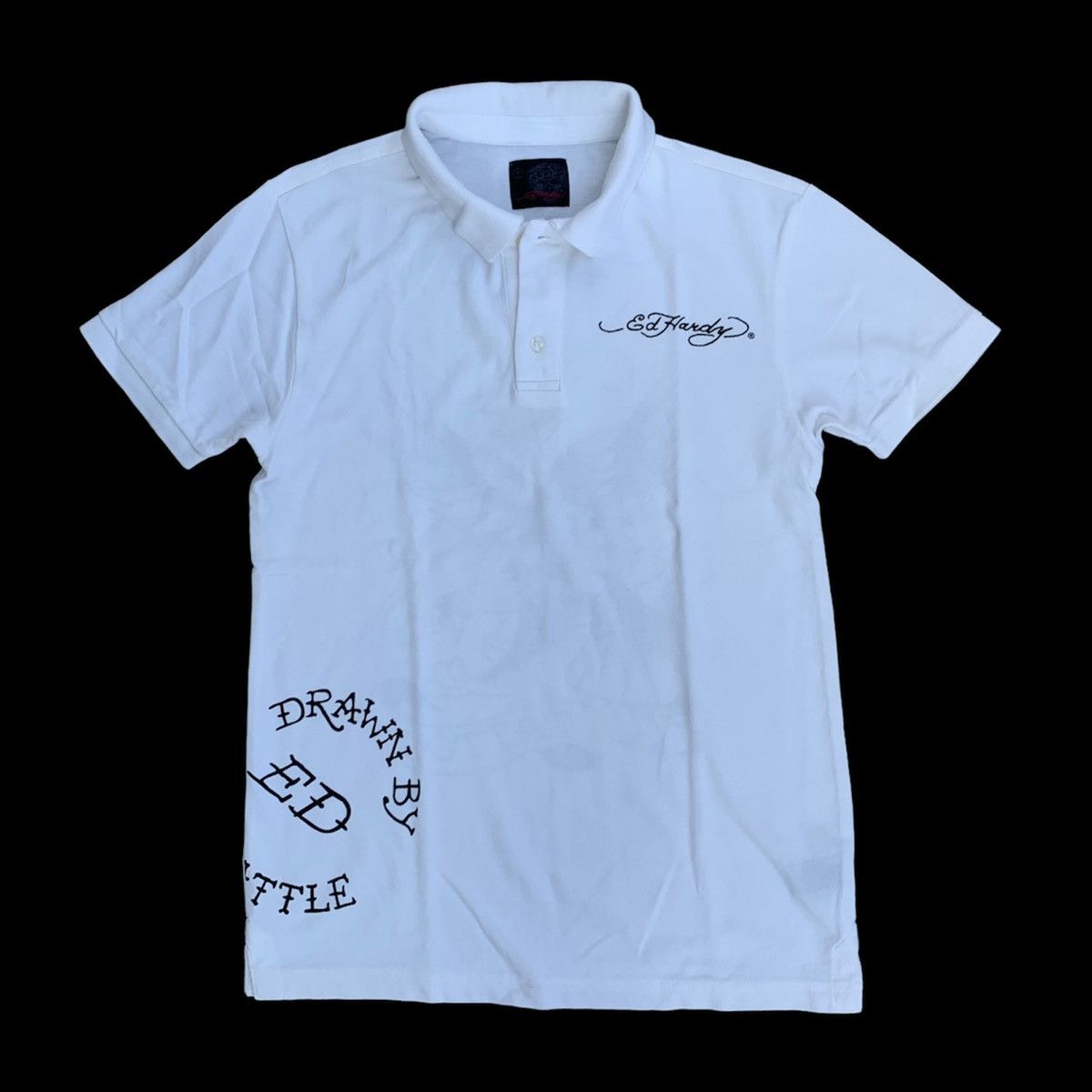 Christian Audigier Ed Hardy Polo Shirt Size US S / EU 44-46 / 1 - 2 Thumbnail