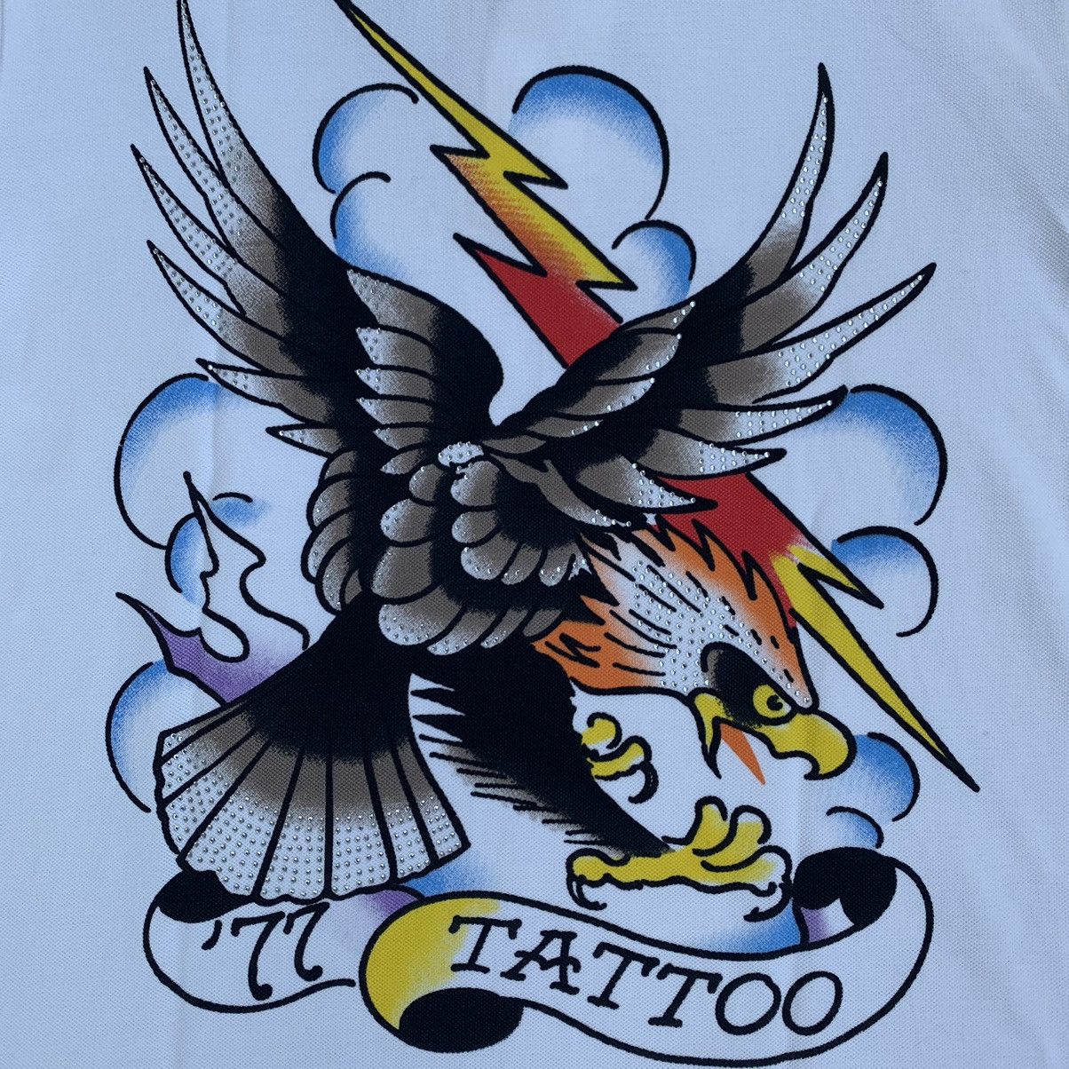 Christian Audigier Ed Hardy Polo Shirt Size US S / EU 44-46 / 1 - 4 Thumbnail