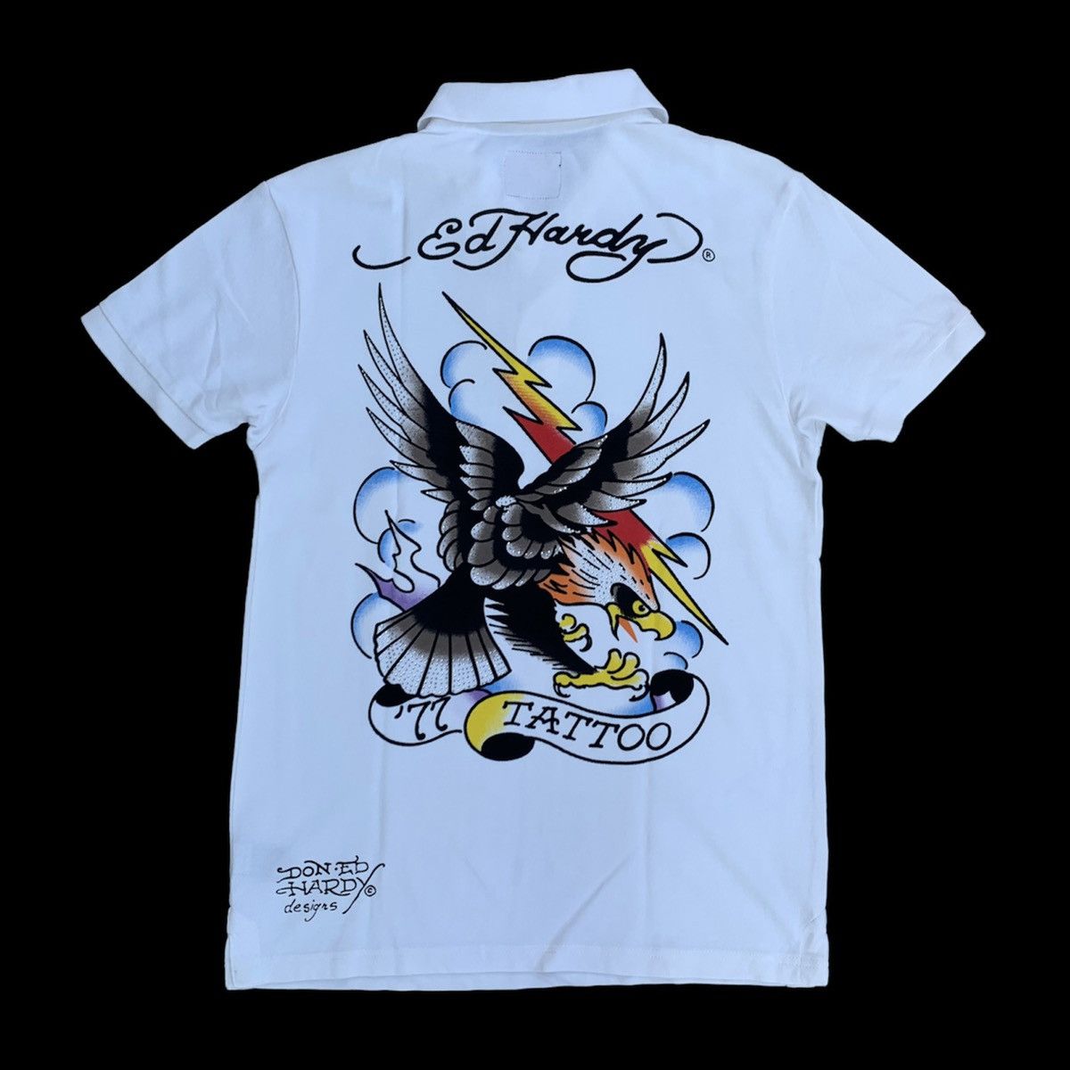 Christian Audigier Ed Hardy Polo Shirt Size US S / EU 44-46 / 1 - 1 Thumbnail