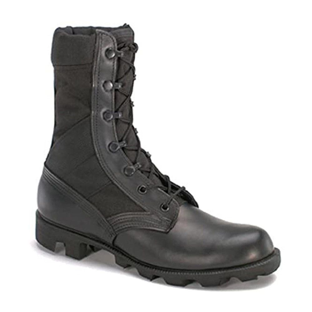 Other WELLCO Men’s Black Leather 4155 Jungle Military Combat Boots ...