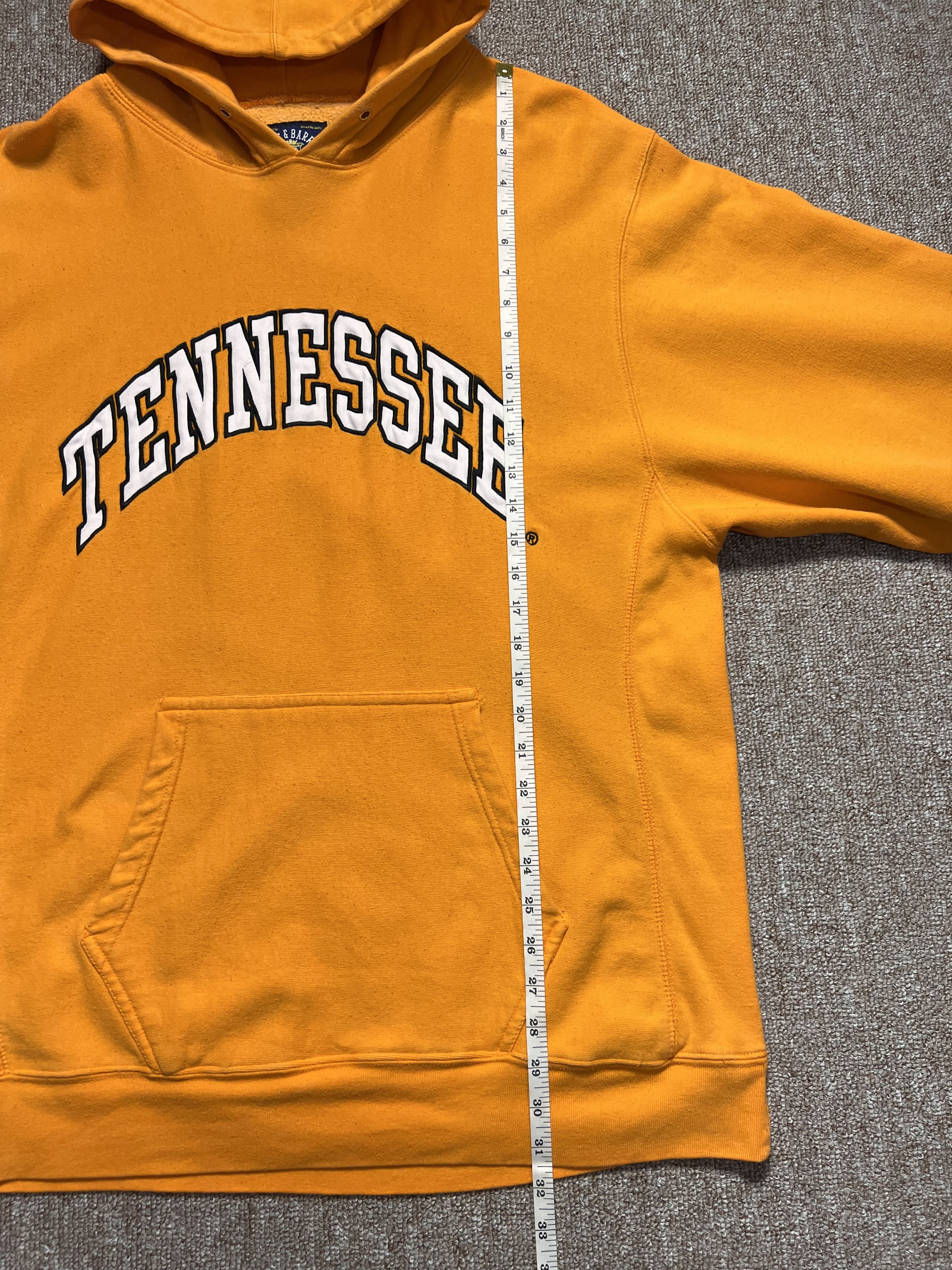 Steve And Barrys × Vintage Tennessee Collegiate Orange Pullover Hoodie Heavyweight Size US L / EU 52-54 / 3 - 8 Thumbnail