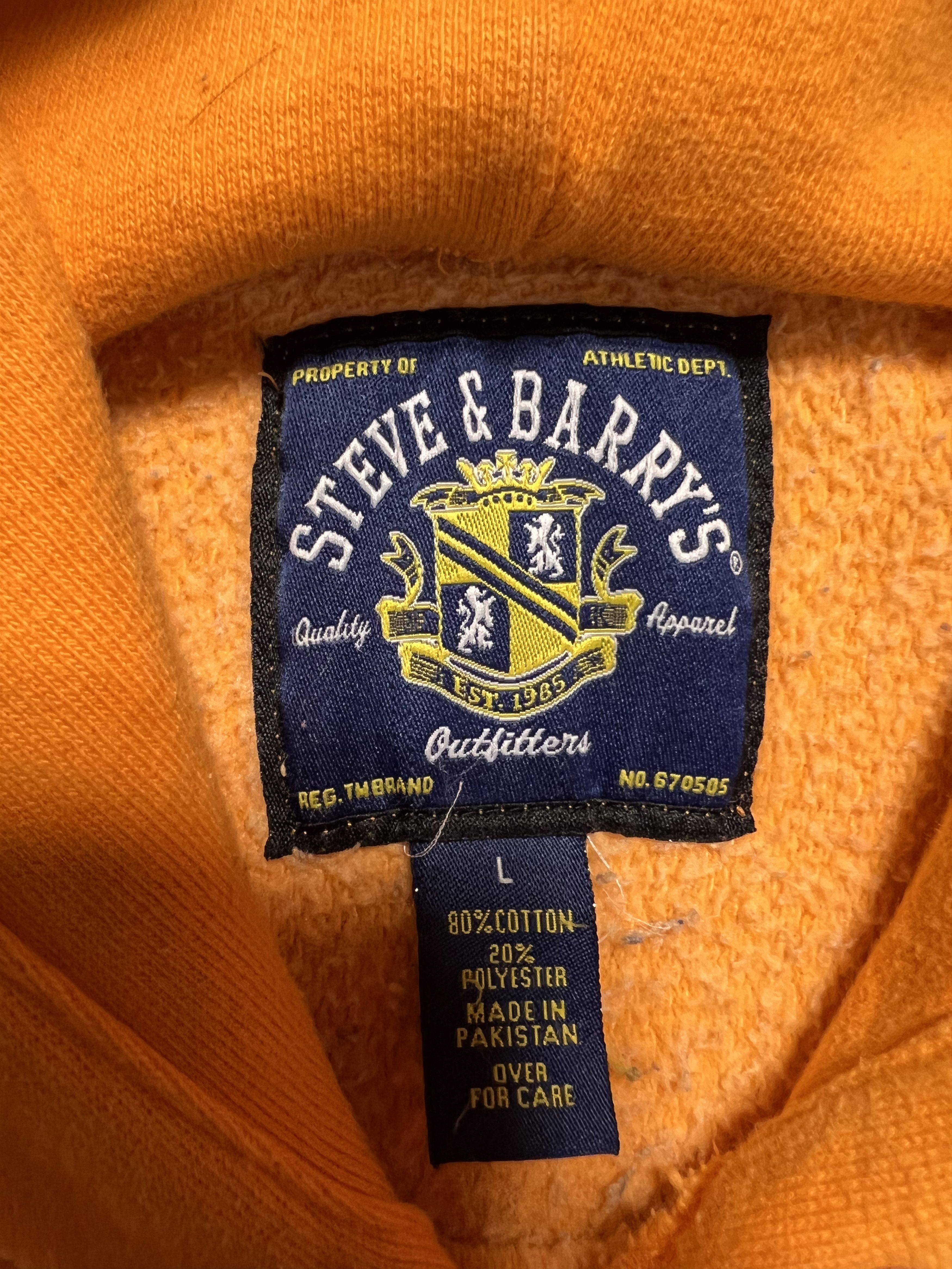 Steve And Barrys × Vintage Tennessee Collegiate Orange Pullover Hoodie Heavyweight Size US L / EU 52-54 / 3 - 9 Thumbnail