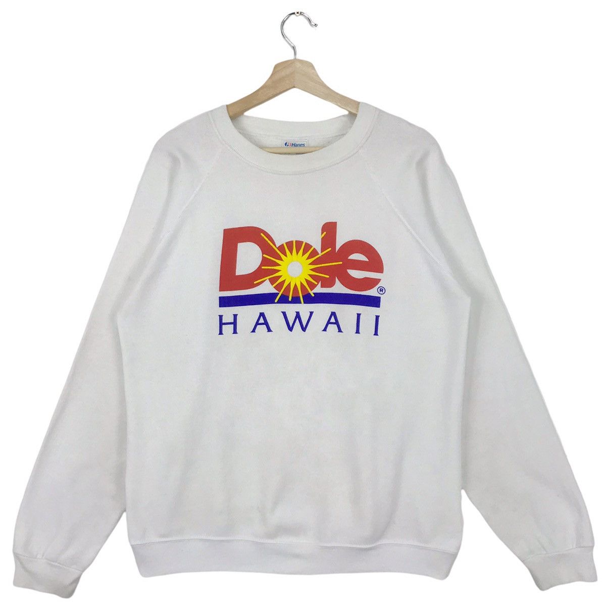 80’s Dole Hawaii Sweatshirts spell out Logo