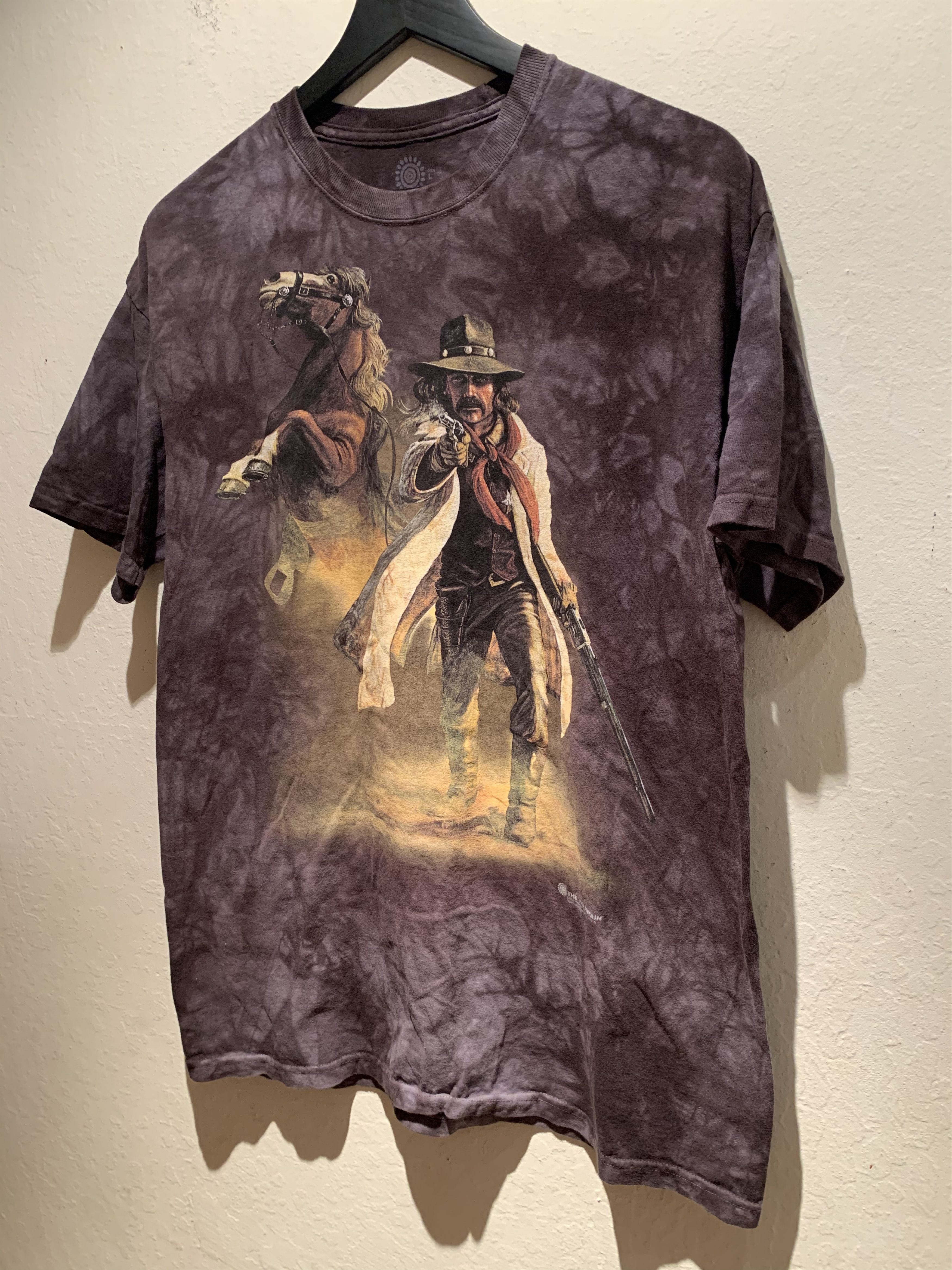 The Mountain *RARE* The Mountain Cowboy Sheriff Print T-Shirt - Large Size US L / EU 52-54 / 3 - 1 Thumbnail