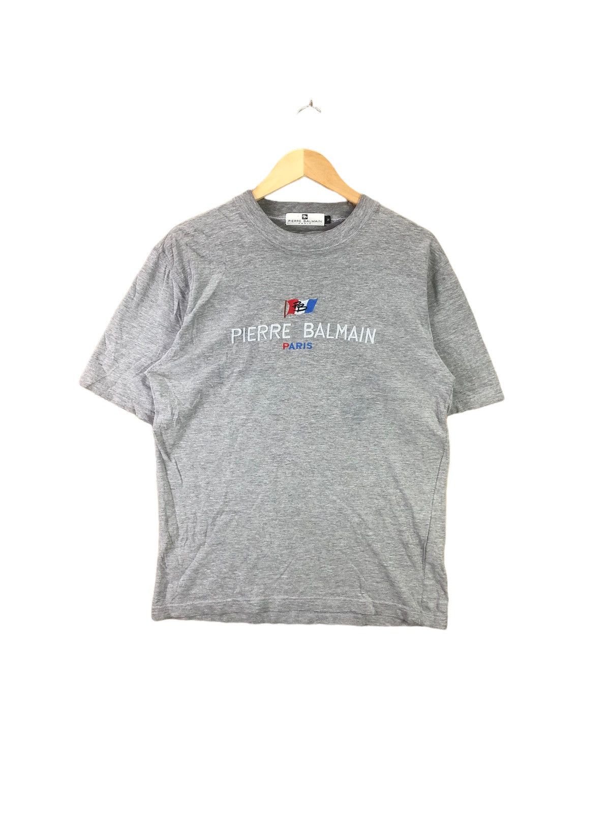 Vintage PIERRE BALMAIN PARIS Embroidery Tshirt