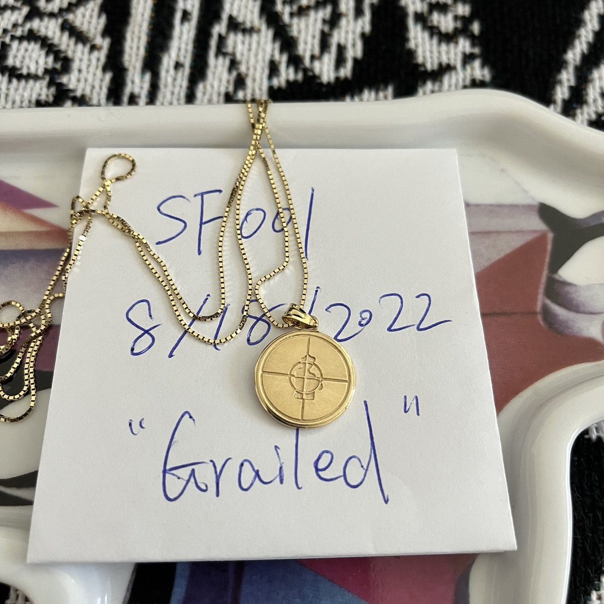 Supreme SS18 Supreme UNDERCOVER/Public Enemy 14K Gold Pendant Gold 