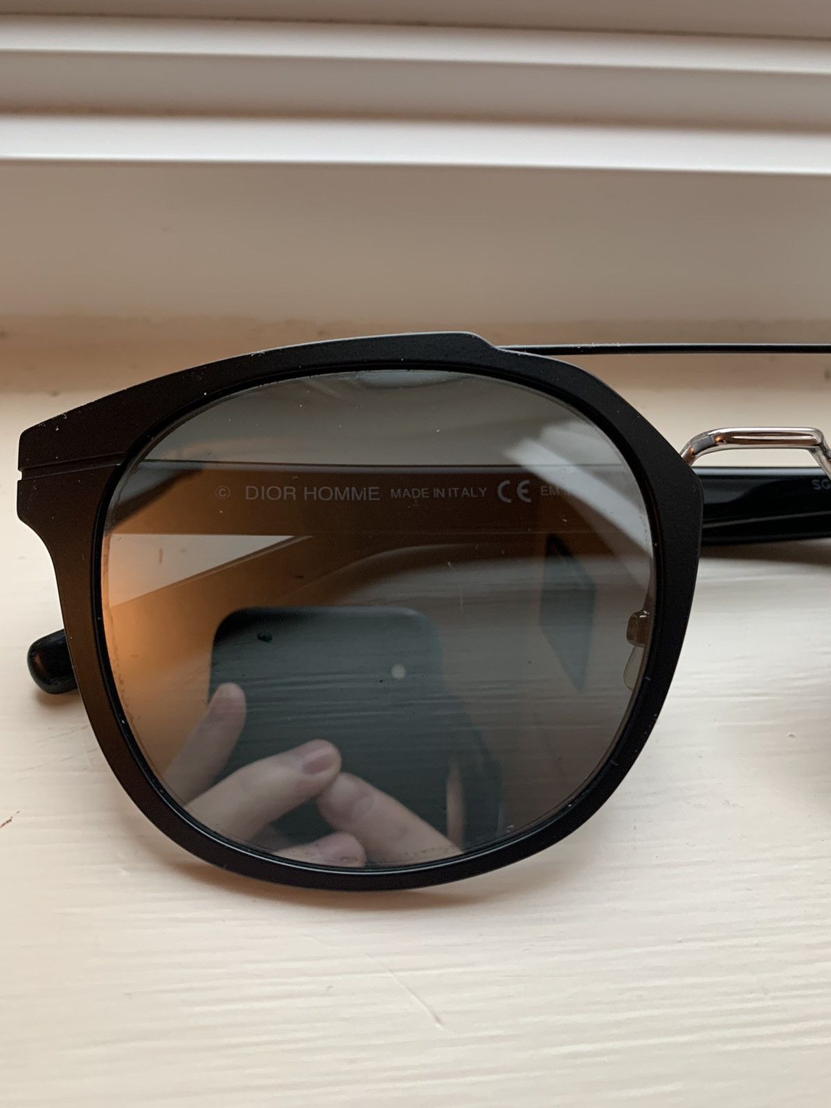 Dior Dior 13.5 Aluminum Black Sunglases Size ONE SIZE - 3 Thumbnail