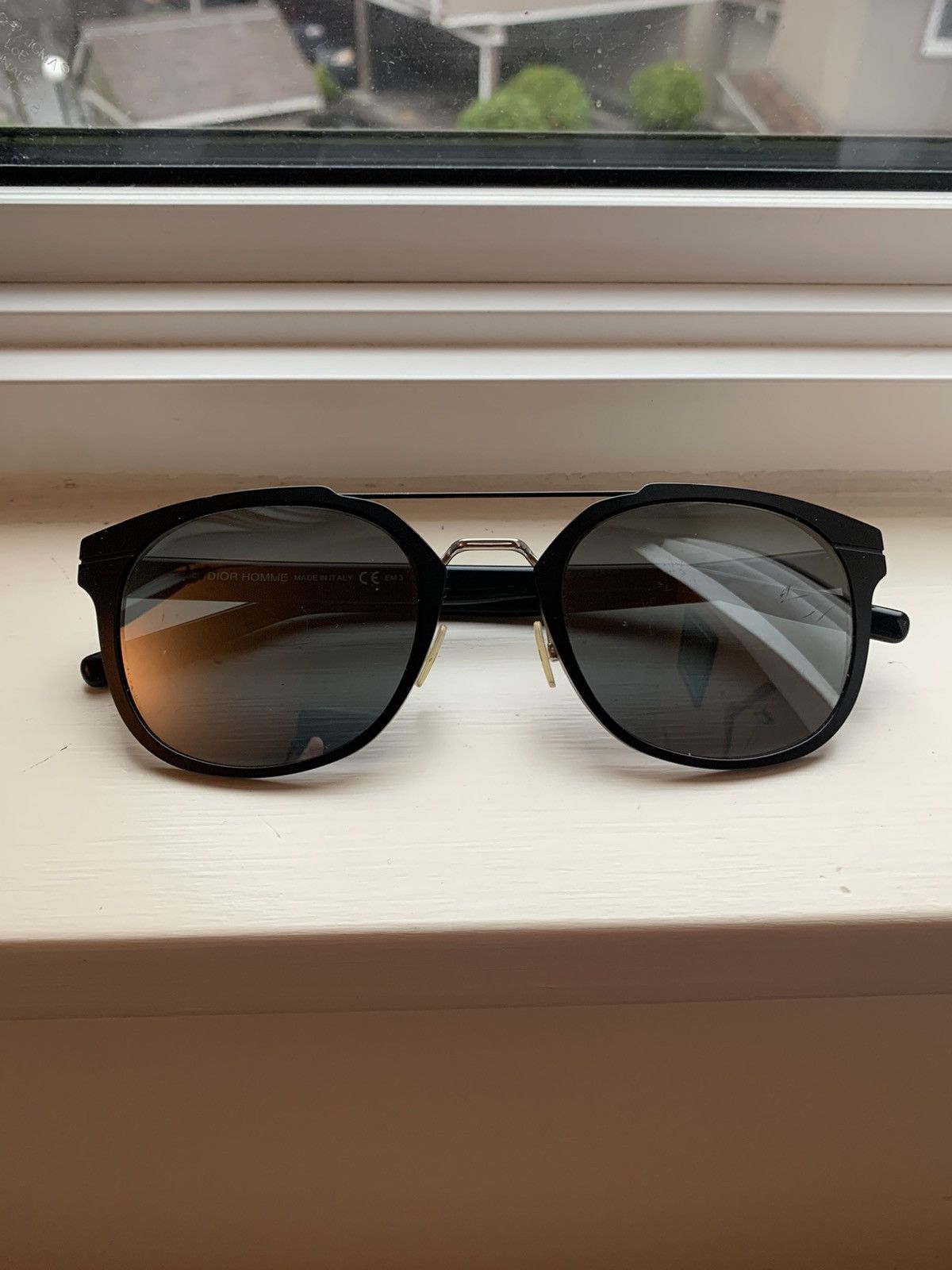 Dior Dior 13.5 Aluminum Black Sunglases Size ONE SIZE - 1 Thumbnail