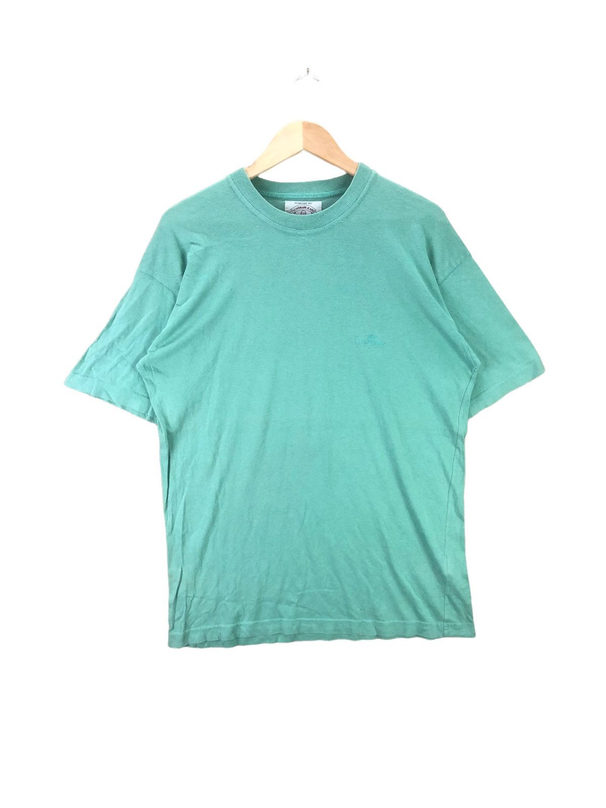 Vintage ARMANI JEANS Small Logo Embroidery Tshirt