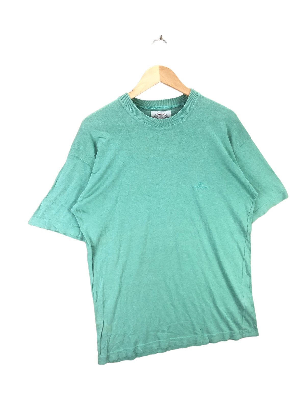 Vintage ARMANI JEANS Small Logo Embroidery Tshirt