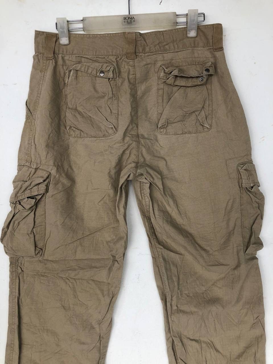 Polo Ralph Lauren POLO by Ralph Lauren Beige Cargo Trousers Pockets Pant Size US 30 / EU 46 - 4 Thumbnail