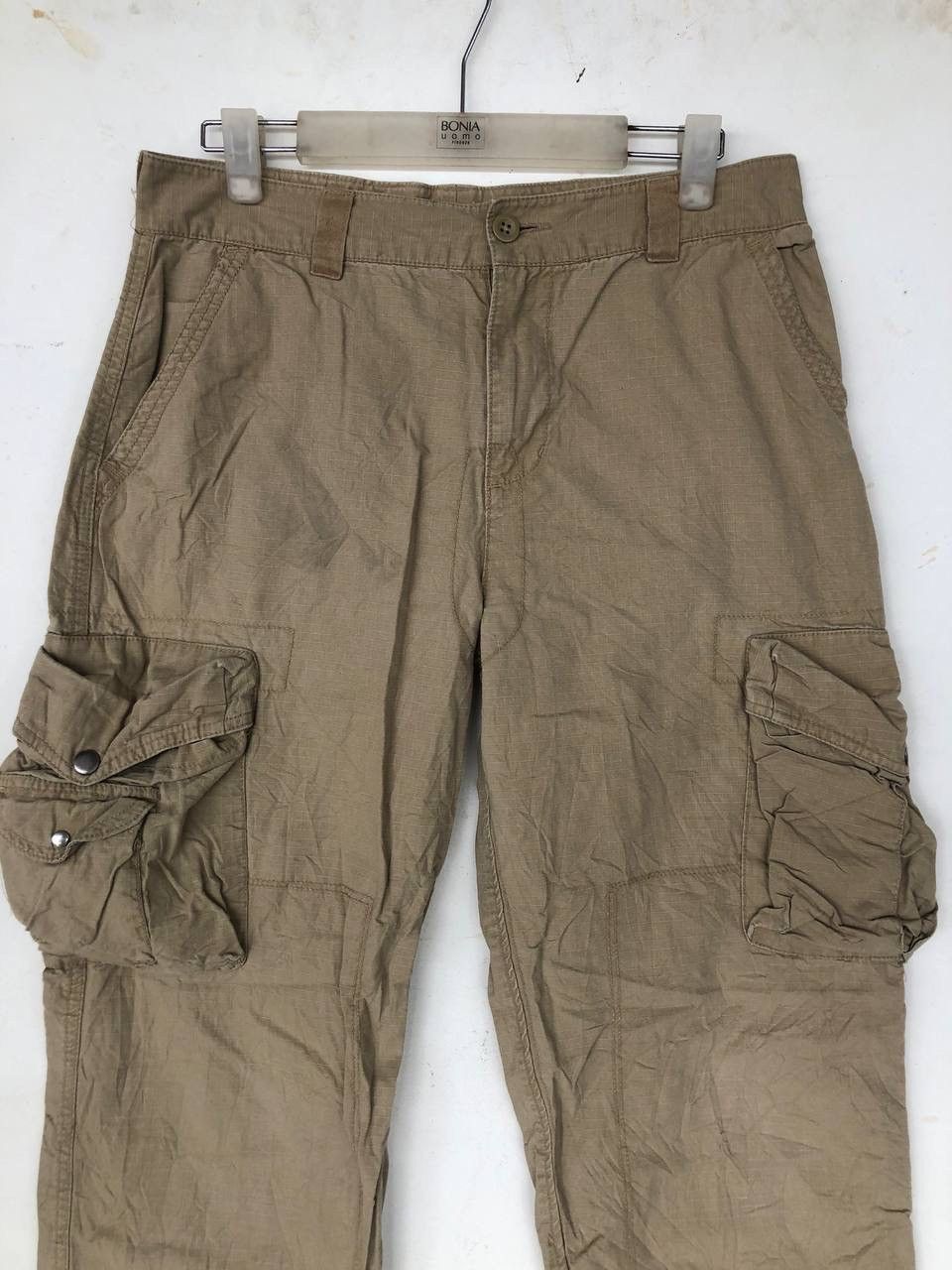 Polo Ralph Lauren POLO by Ralph Lauren Beige Cargo Trousers Pockets Pant Size US 30 / EU 46 - 3 Thumbnail