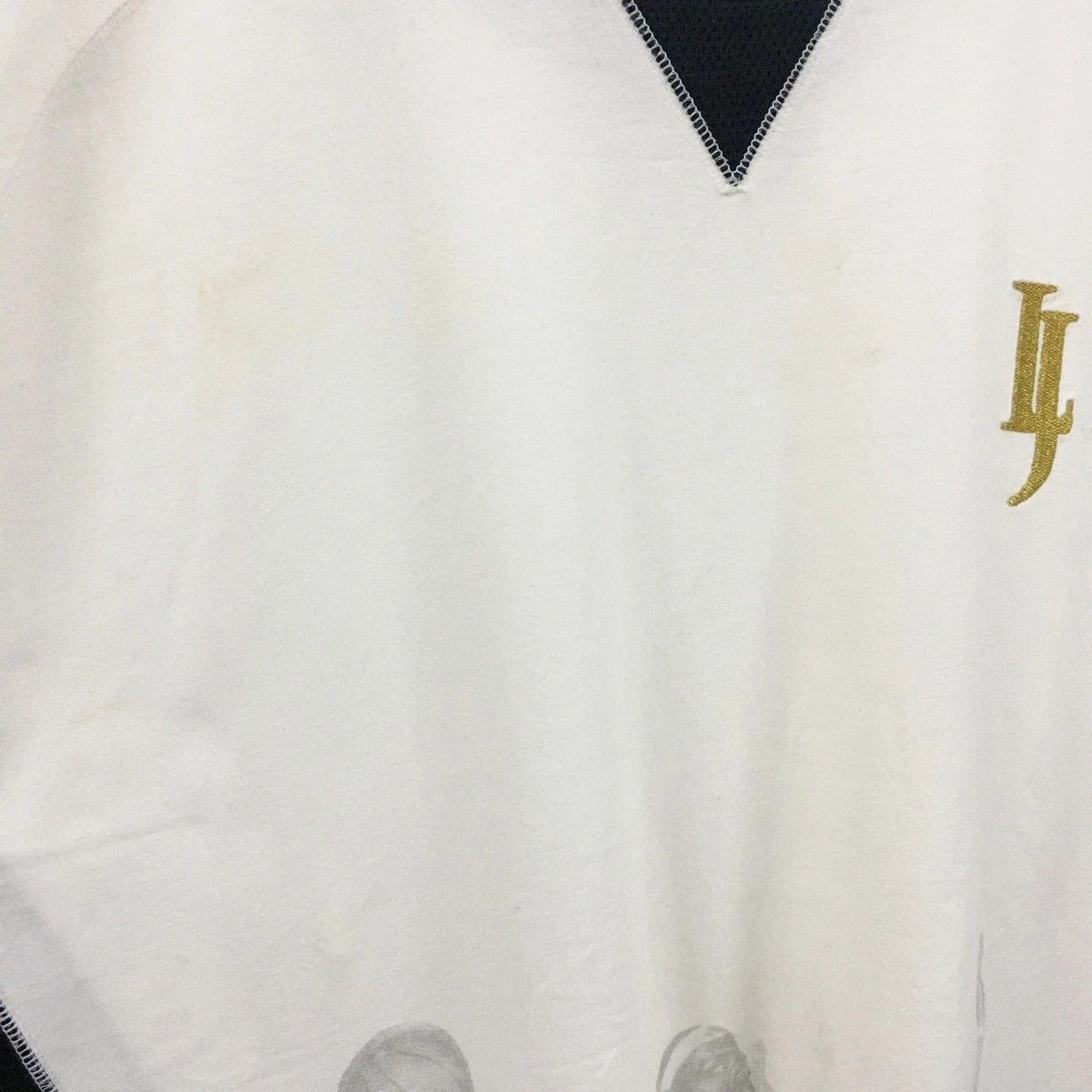 NBA Rare LeBron James Spellout Embroidery Big Printed Tee Size US XL / EU 56 / 4 - 9 Thumbnail