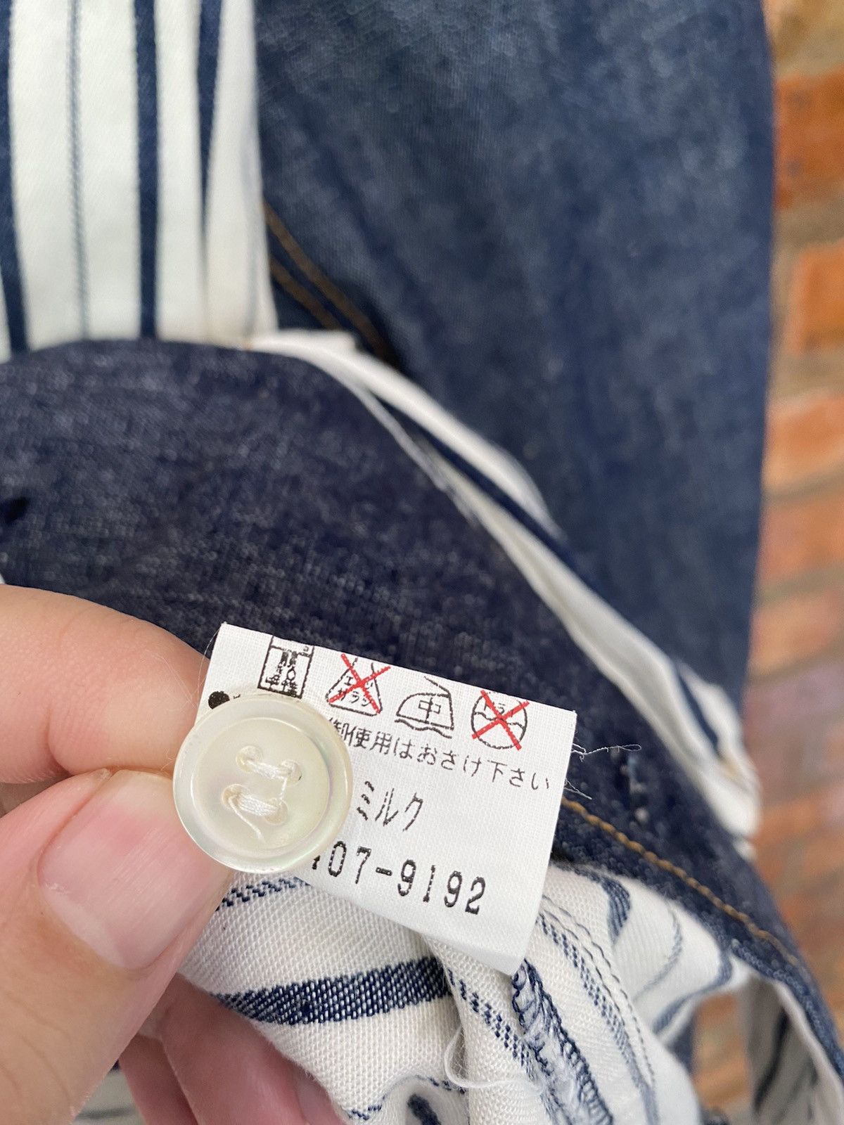 Japanese Brand RARE!! 90s MILKBOY rebuild double collar hybrid light jacket Size US L / EU 52-54 / 3 - 14 Thumbnail
