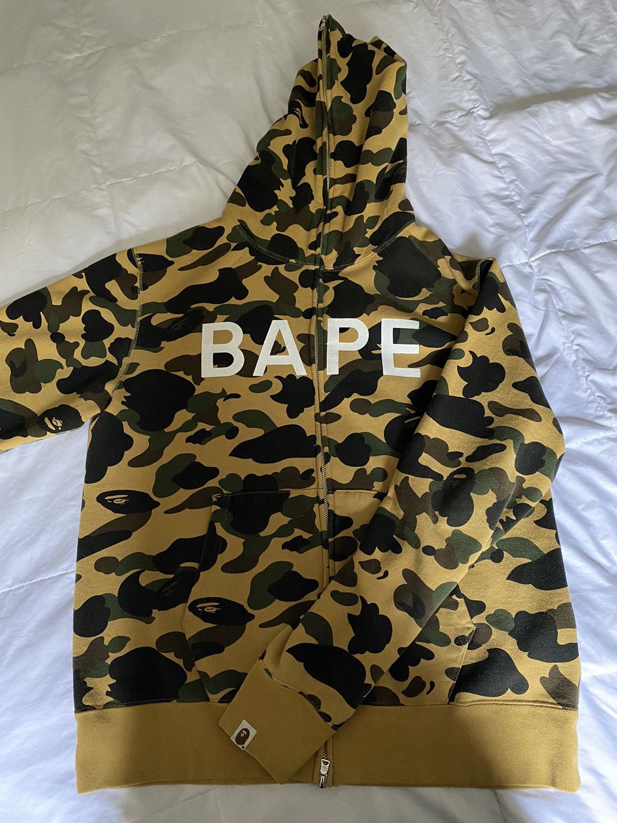 OG Bape Full Zip Camo Hoodie