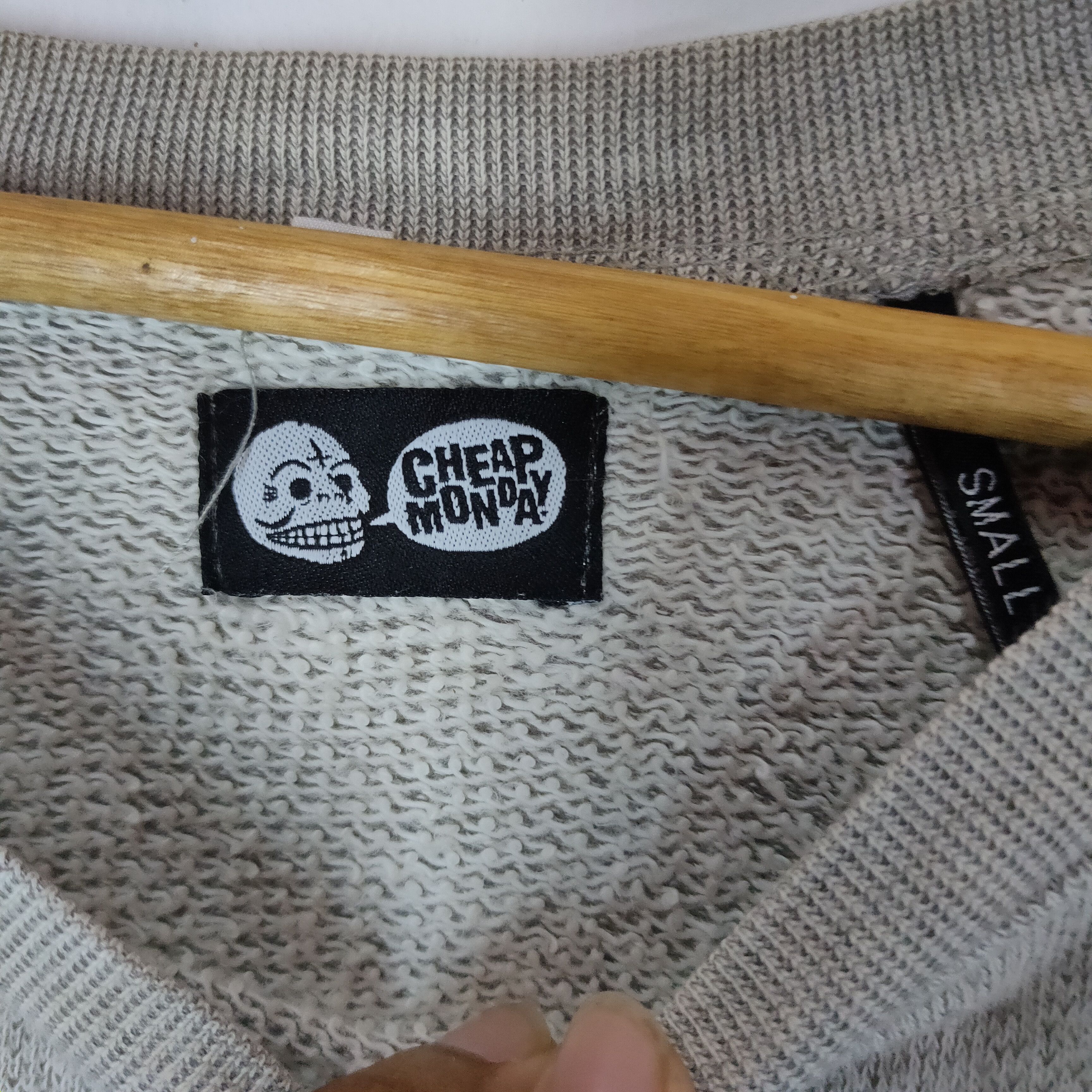 Cheap Monday CHEAP MONDAY Plain Design Pullover Soft Knitwear Sweatshirt Size US L / EU 52-54 / 3 - 5 Thumbnail