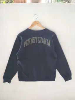 Other VINTAGE PENNSYLVANIA LOCK HAVEN Spell Out Sweatshirt Size US M / EU 48-50 / 2 - 5 Thumbnail