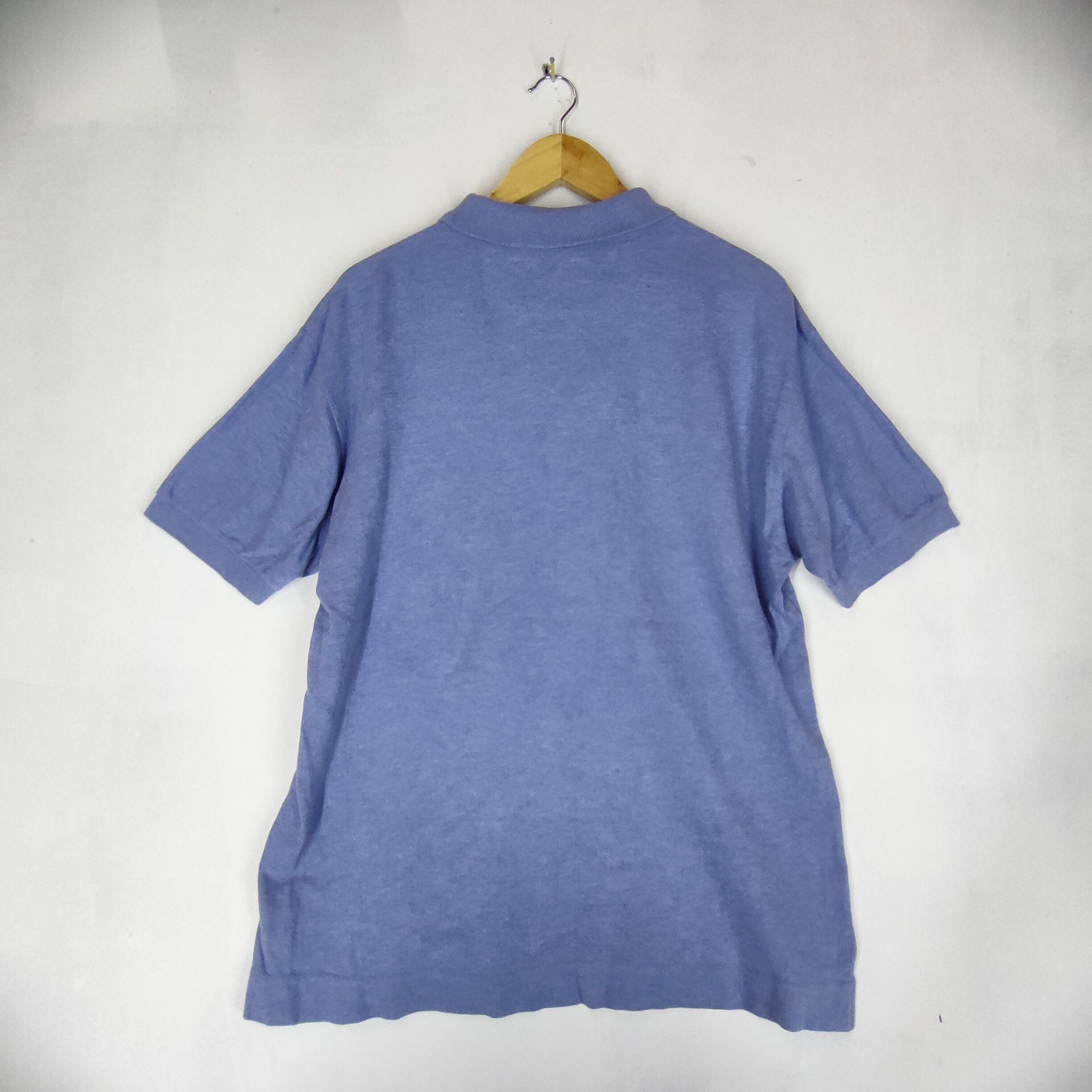 Trussardi TRUSSARDI Made in ITALY Embroidery Logo Spellout Polo Shirt Size US L / EU 52-54 / 3 - 5 Thumbnail