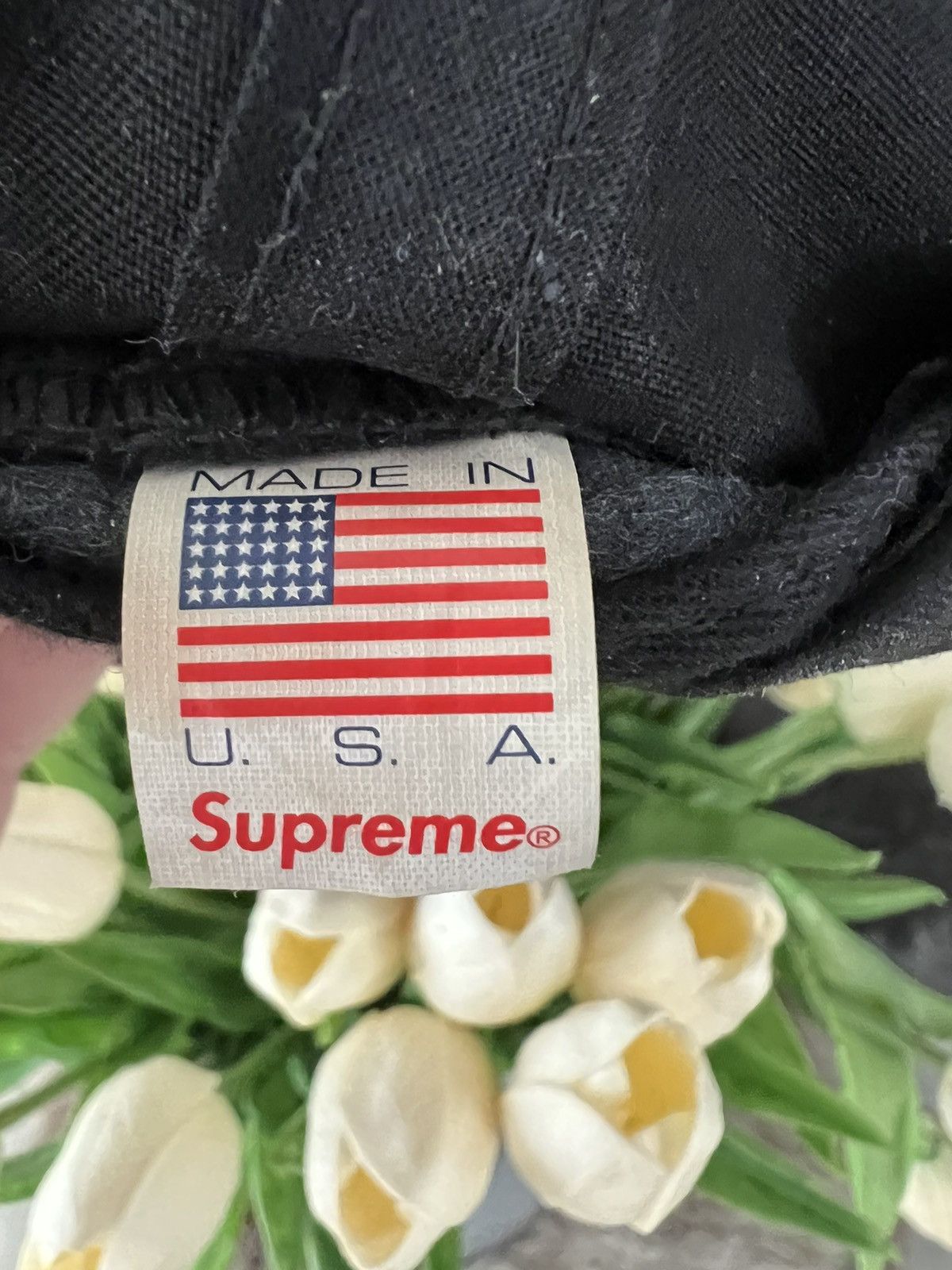 Supreme Supreme Paris 6 Panel Hat One Size Navy SS16 Size ONE SIZE - 4 Thumbnail