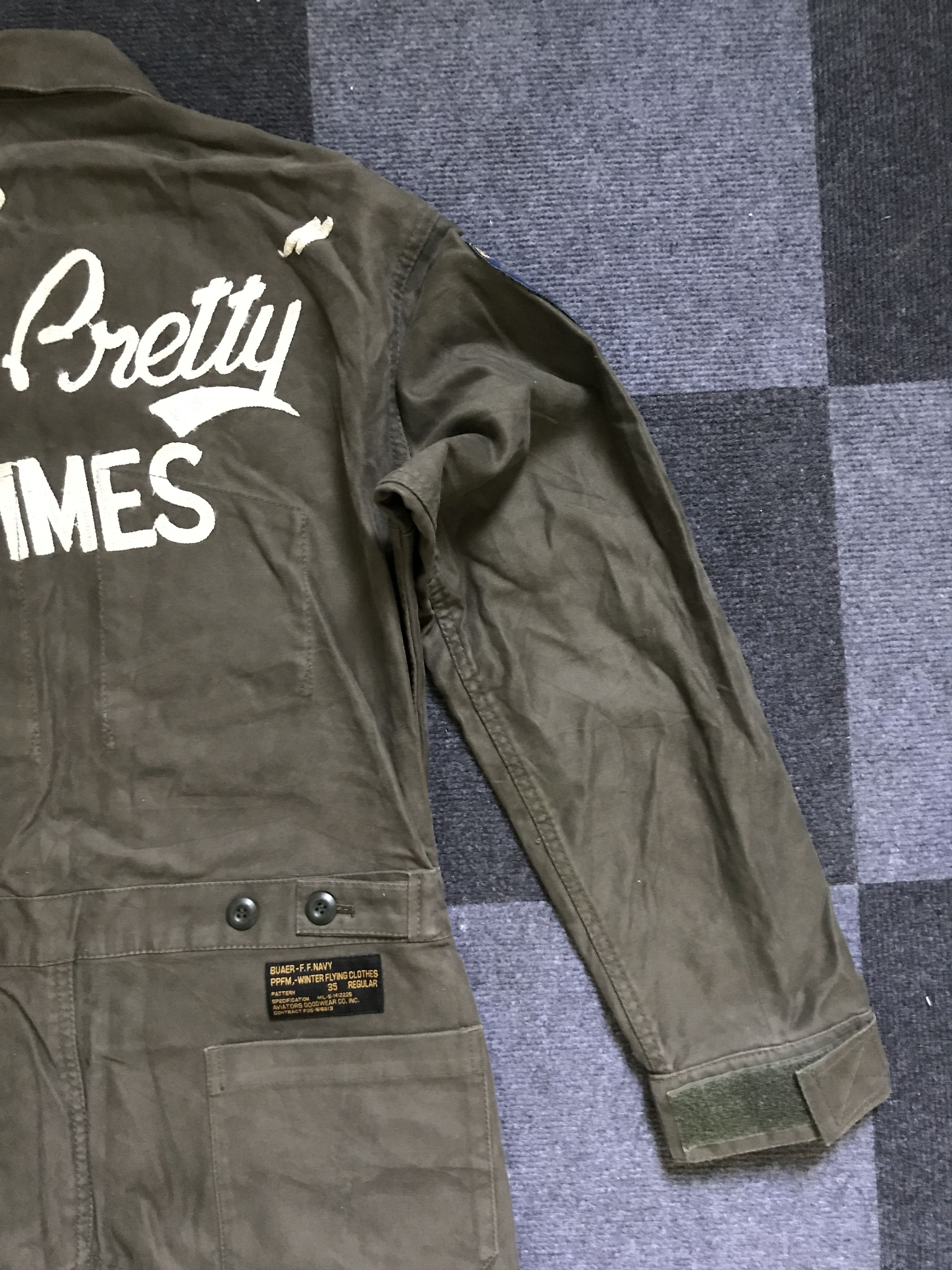PPFM CVA6 PPFM Air Borne Archival Tactical Seditionaries Coverall Size US 35 - 15 Thumbnail
