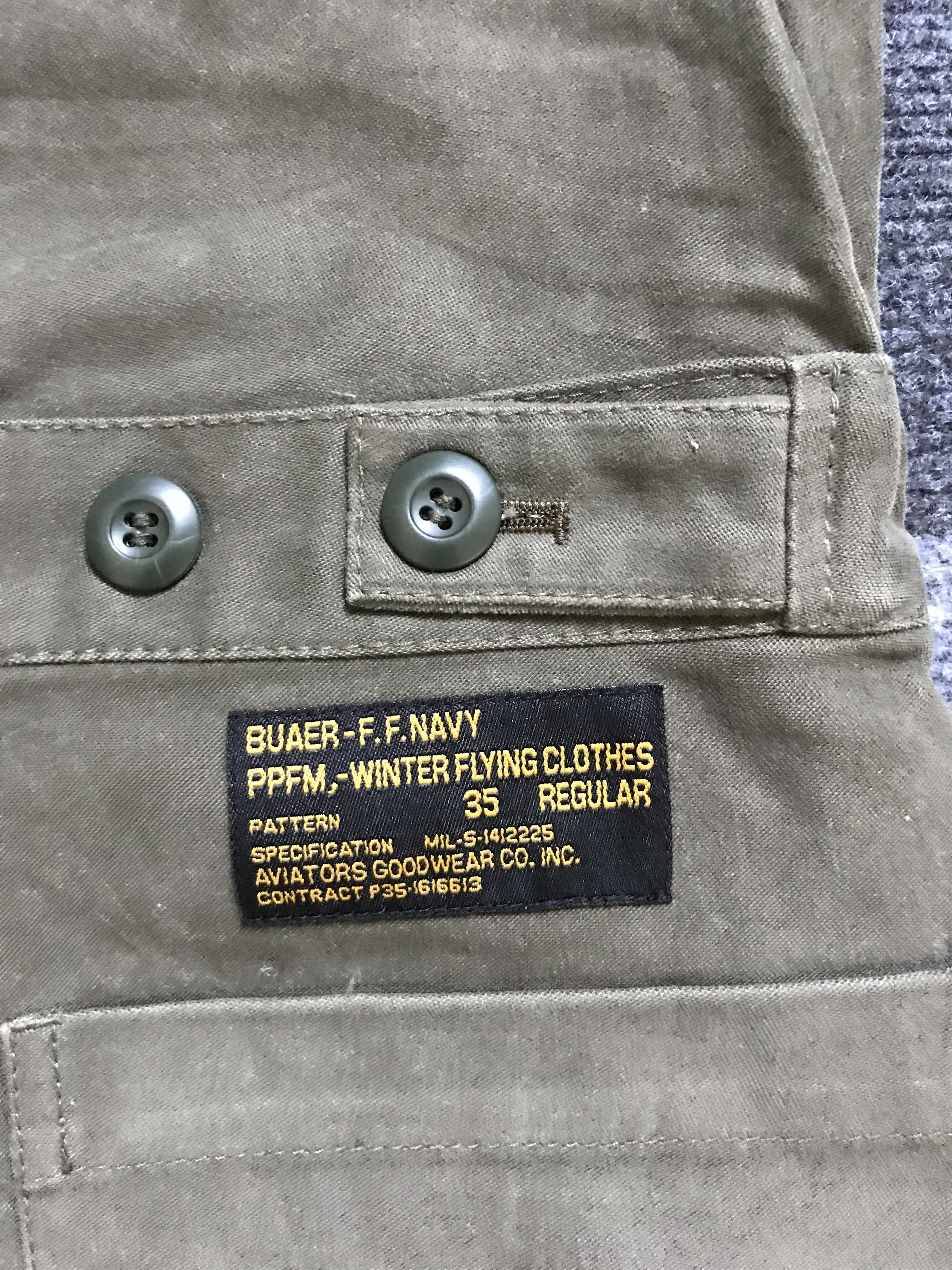 PPFM CVA6 PPFM Air Borne Archival Tactical Seditionaries Coverall Size US 35 - 20 Thumbnail