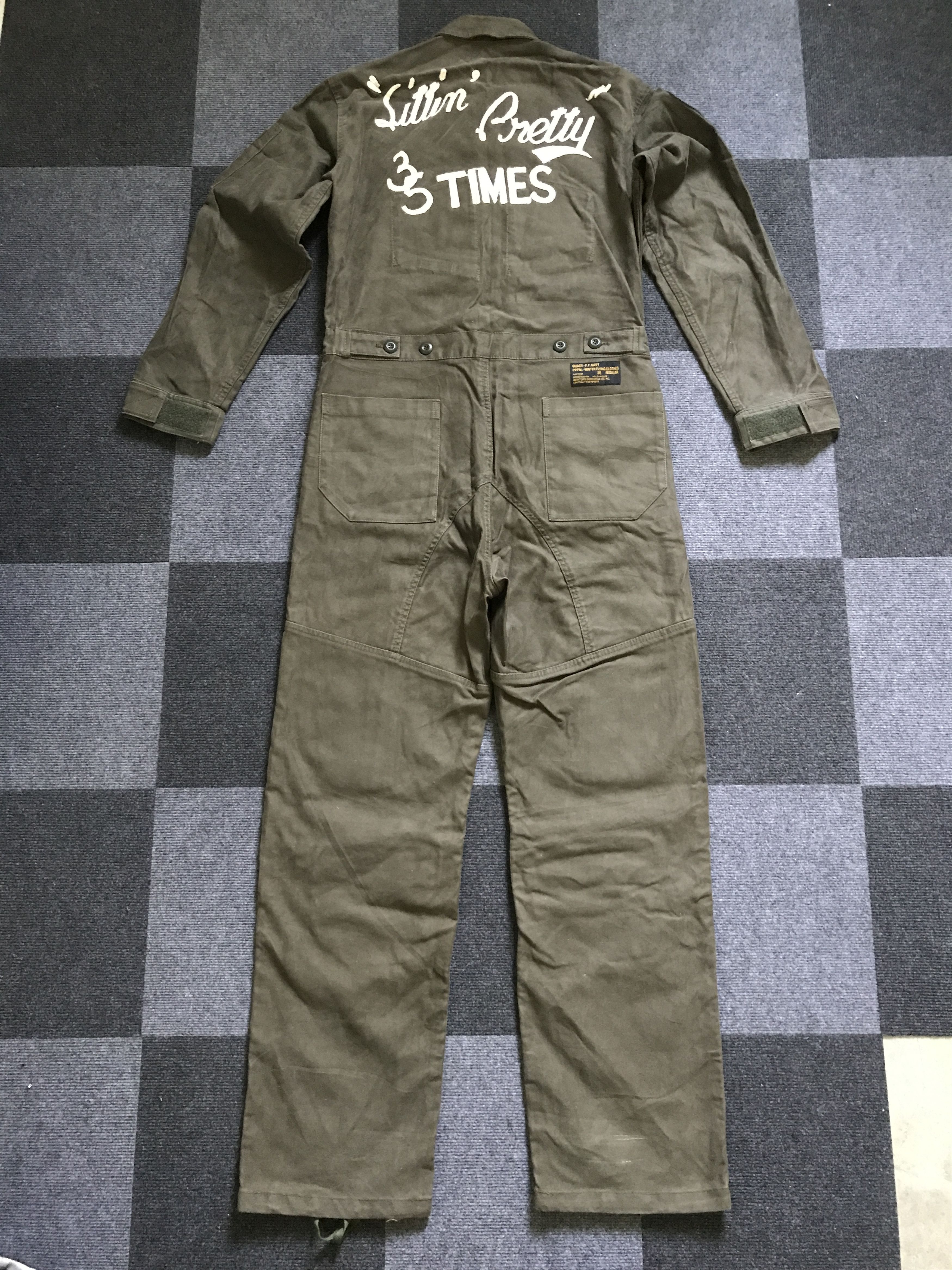 PPFM CVA6 PPFM Air Borne Archival Tactical Seditionaries Coverall Size US 35 - 1 Thumbnail