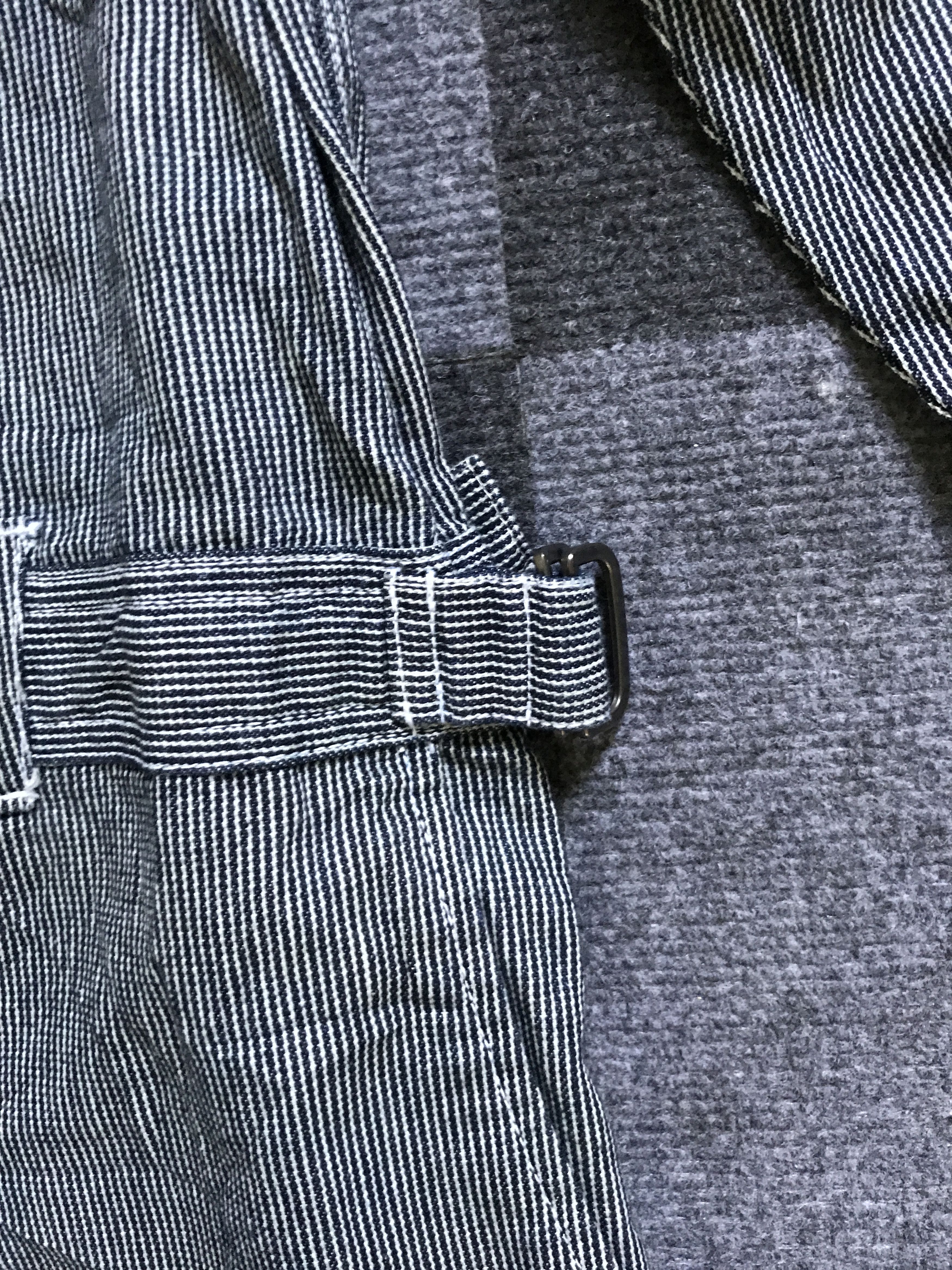 Japanese Brand CVA7 EVENRIVER Japan Workwear Fine Hickory Coverall Size US 40 / EU 56 - 9 Thumbnail