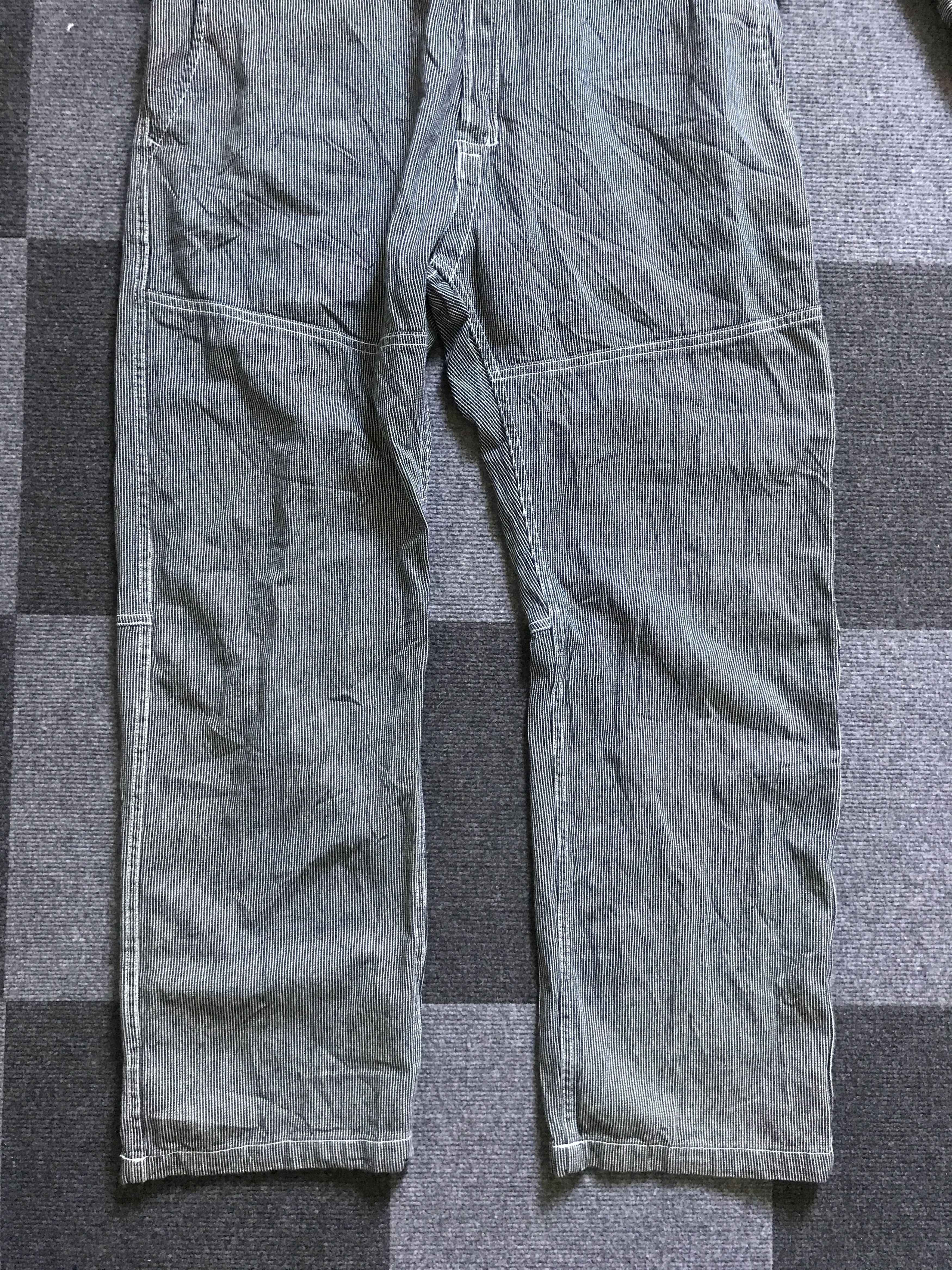 Japanese Brand CVA7 EVENRIVER Japan Workwear Fine Hickory Coverall Size US 40 / EU 56 - 5 Thumbnail