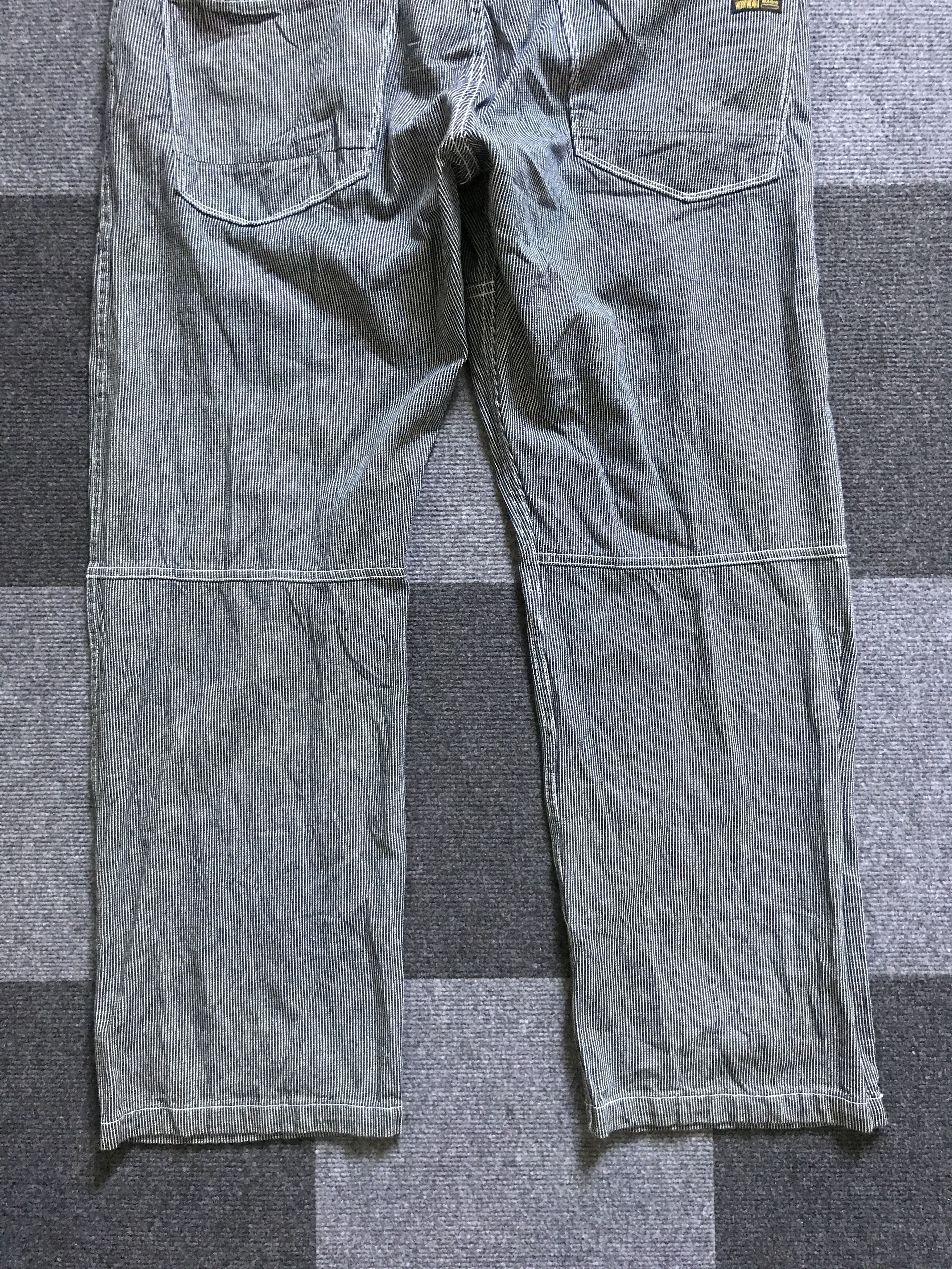 Japanese Brand CVA7 EVENRIVER Japan Workwear Fine Hickory Coverall Size US 40 / EU 56 - 15 Thumbnail