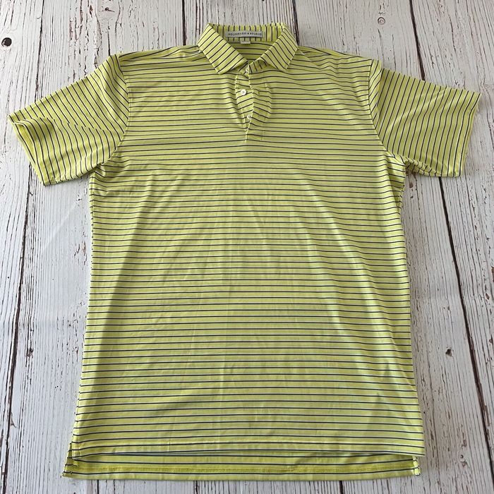 Vintage Holderness & Bourne Striped Tailored Fit Short Sleeve Polo ...