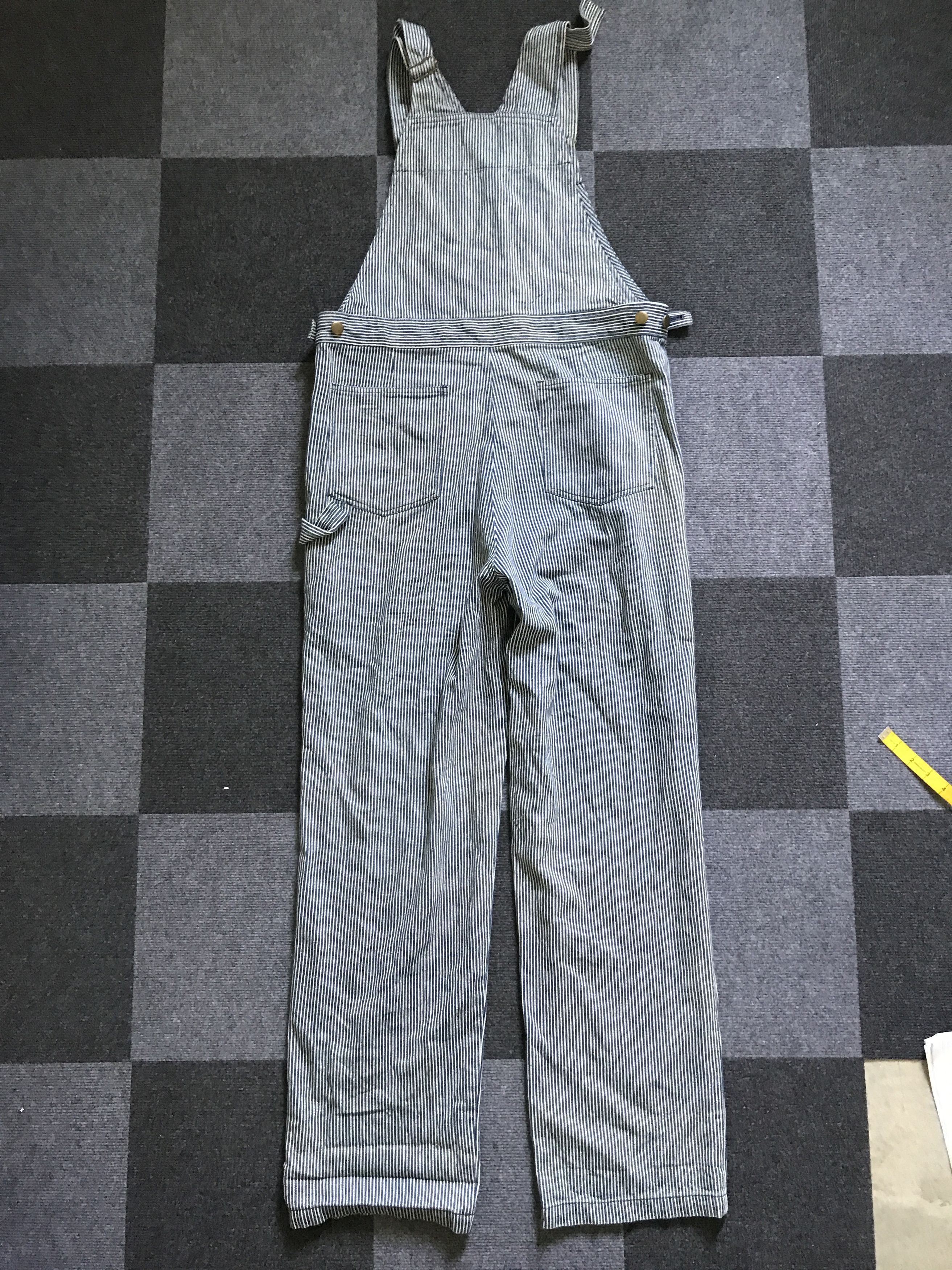 Japanese Brand OVA1 White Arrow Japan Overall Size US 37 - 10 Thumbnail