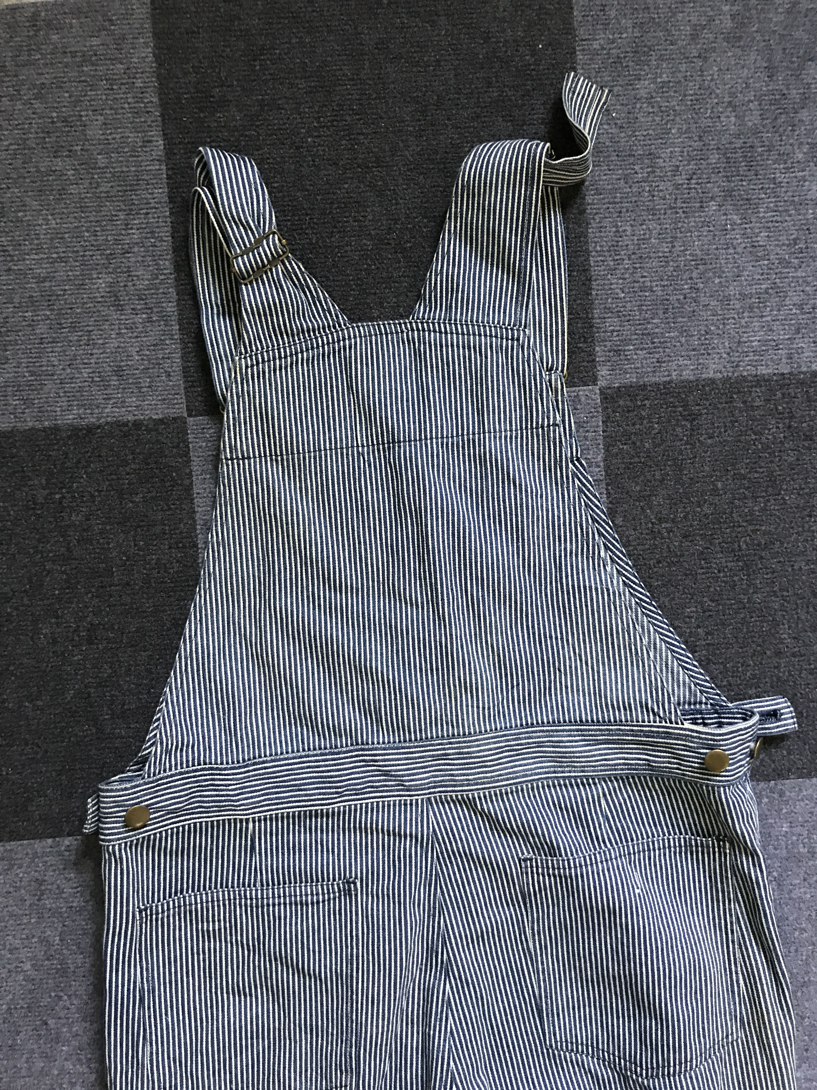 Japanese Brand OVA1 White Arrow Japan Overall Size US 37 - 11 Thumbnail
