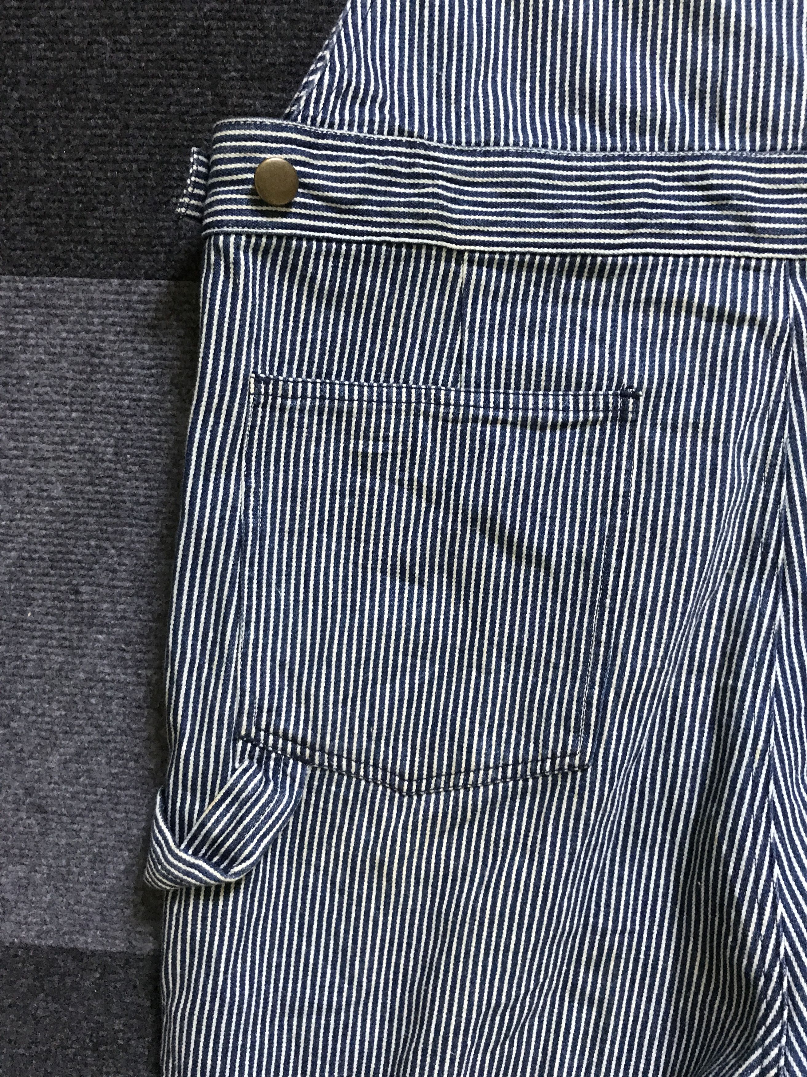Japanese Brand OVA1 White Arrow Japan Overall Size US 37 - 14 Thumbnail
