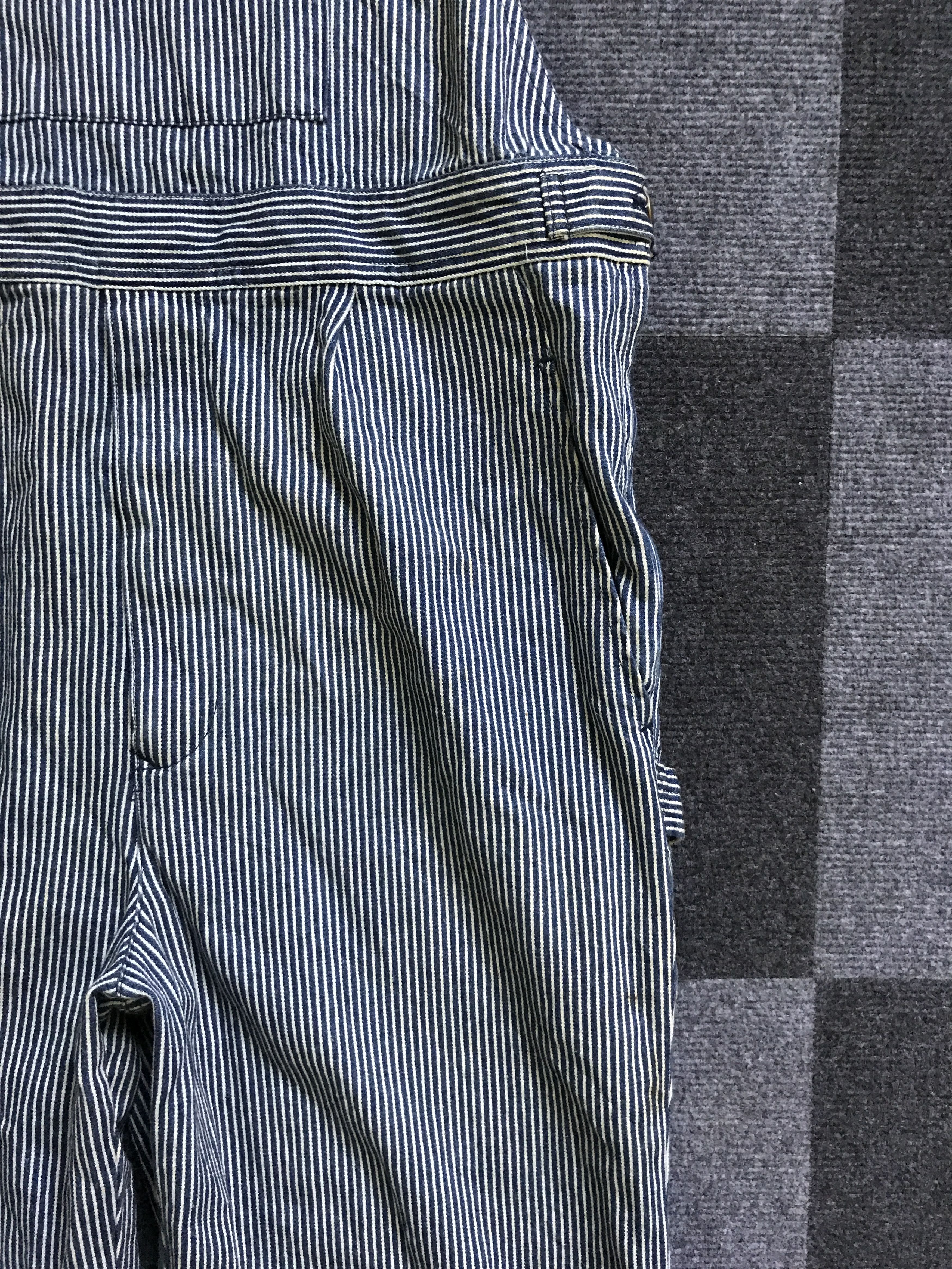 Japanese Brand OVA1 White Arrow Japan Overall Size US 37 - 5 Thumbnail