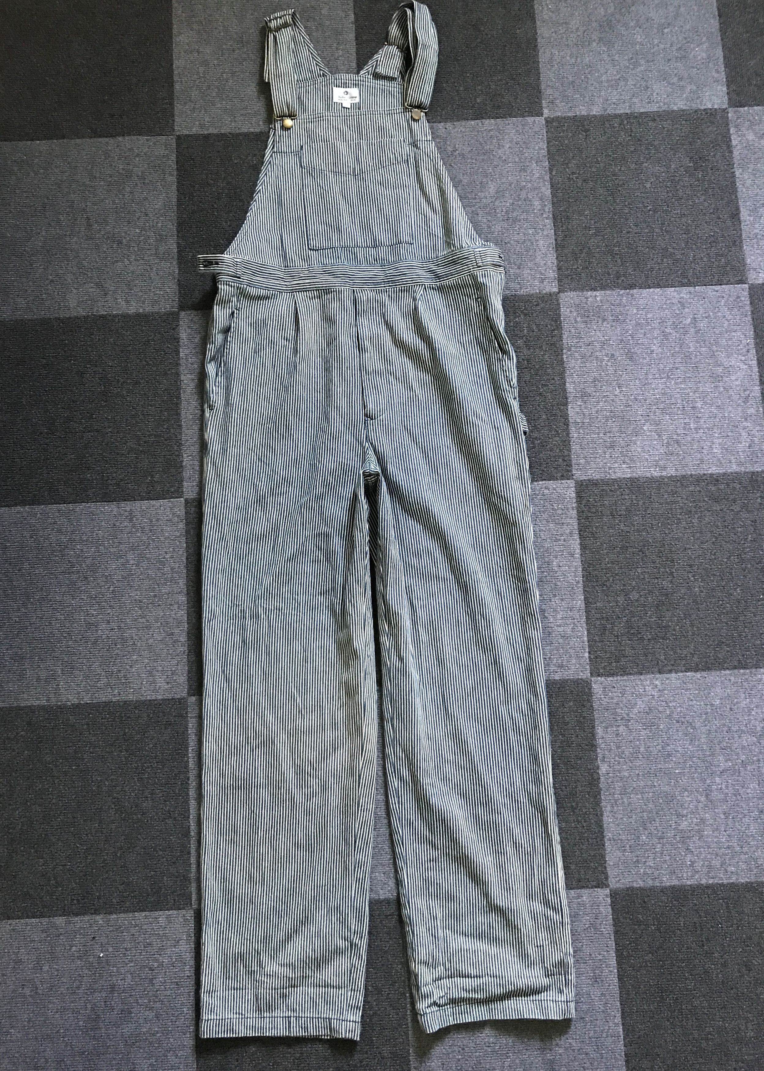 Japanese Brand OVA1 White Arrow Japan Overall Size US 37 - 3 Thumbnail