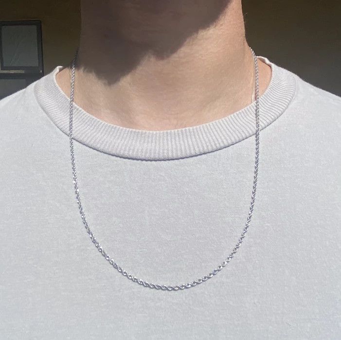 Other Silver Chain Necklace (PVD) Size ONE SIZE - 1 Thumbnail
