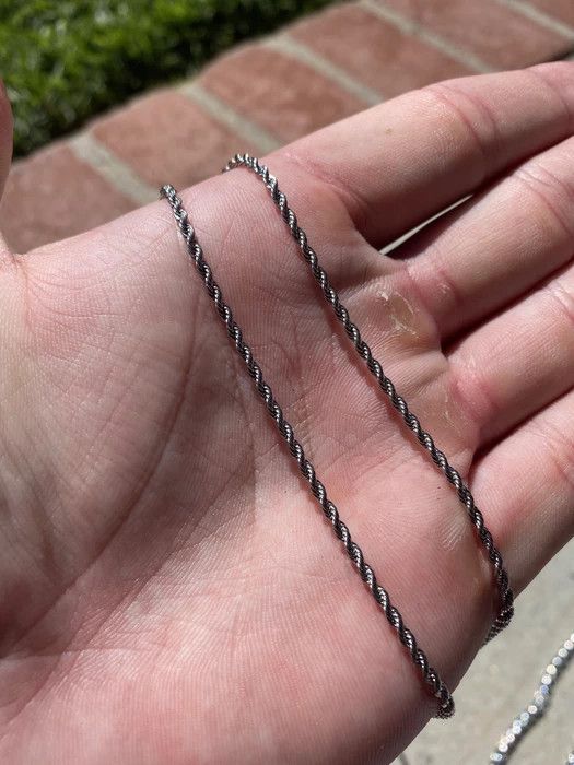 Other Silver Chain Necklace (PVD) Size ONE SIZE - 2 Thumbnail