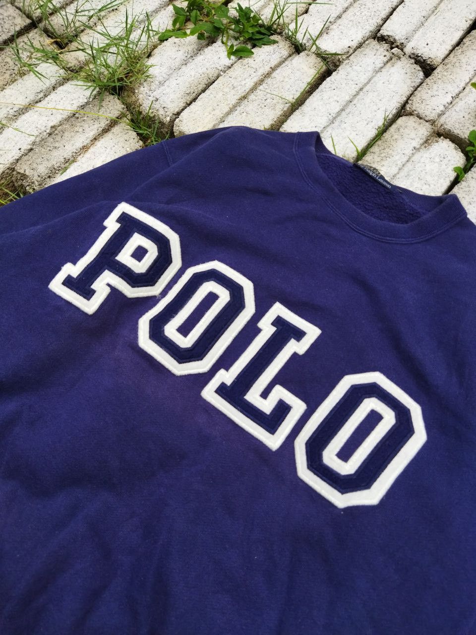 Polo Ralph Lauren Vintage Polo Ralph Lauren Spellout Crewneck Size US M / EU 48-50 / 2 - 3 Thumbnail