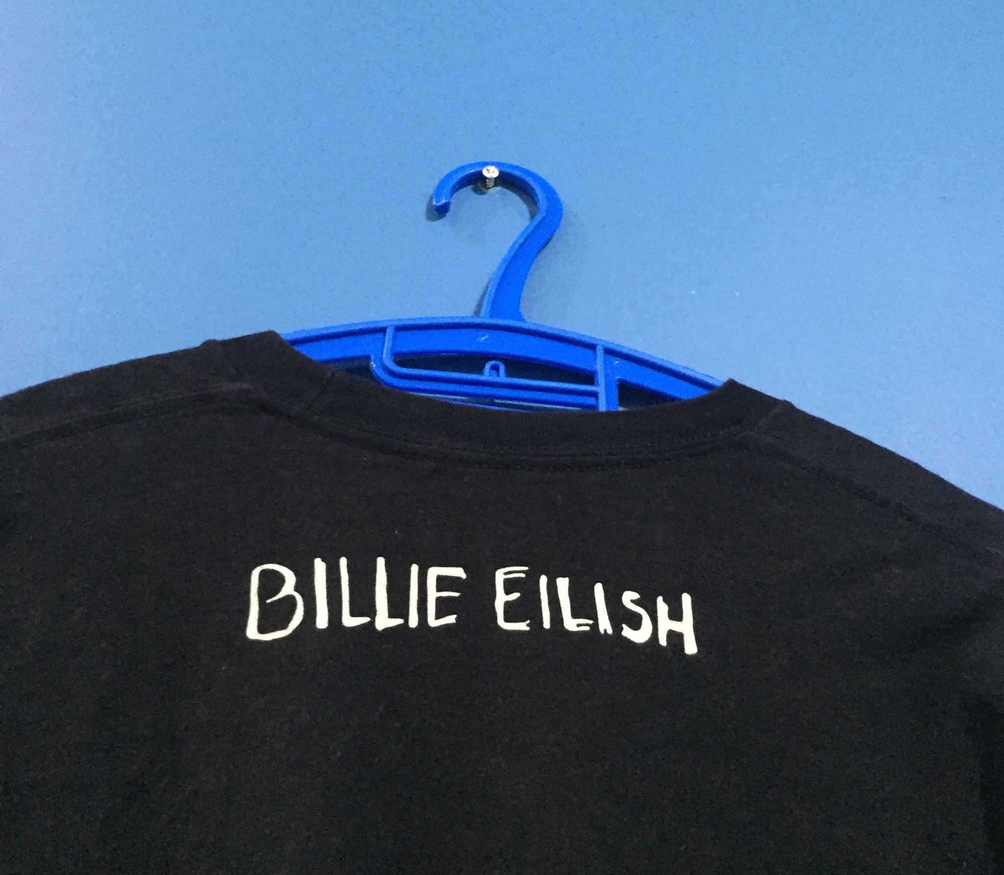 Band Tees × Billie Eilish Rare Horror Billie Eilish Paranormal Graphic Tee Size US M / EU 48-50 / 2 - 5 Thumbnail