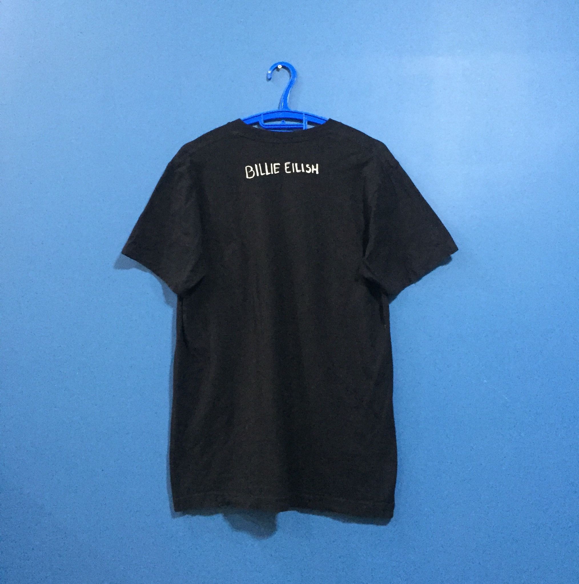 Band Tees × Billie Eilish Rare Horror Billie Eilish Paranormal Graphic Tee Size US M / EU 48-50 / 2 - 4 Thumbnail