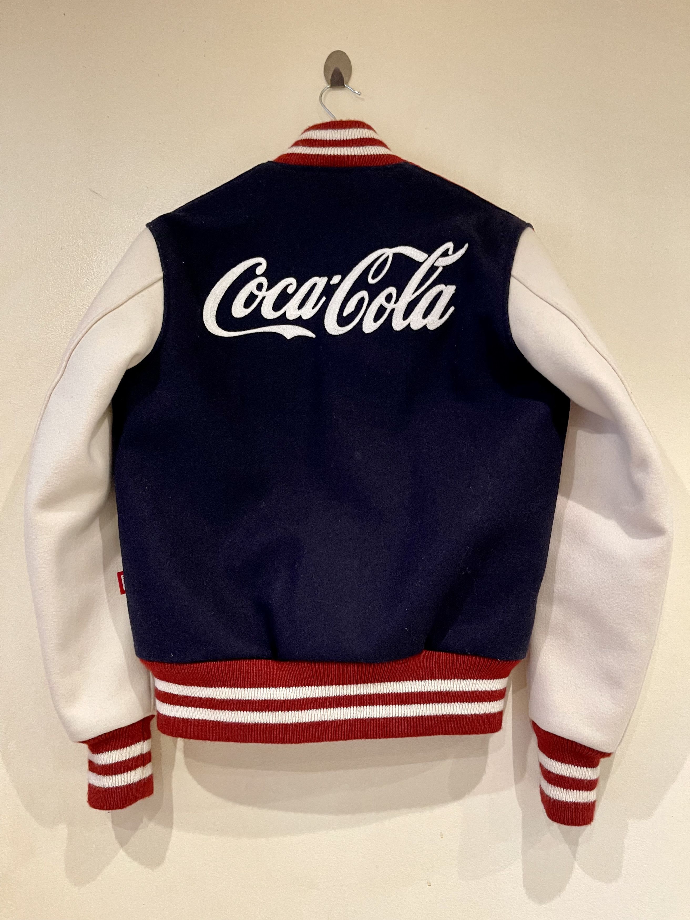 Kith Kith x CocaCola 2019 - GOLDEN BEAR VARSITY JACKET | Grailed