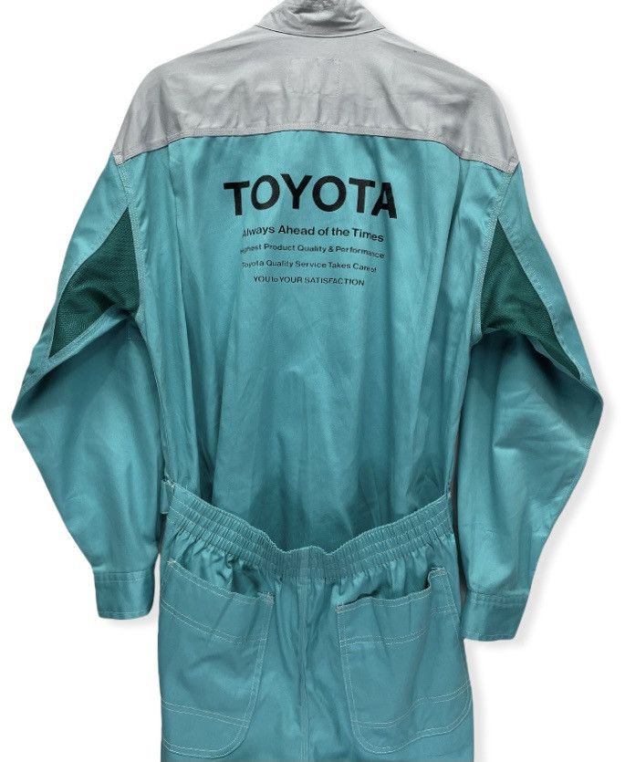 image of Gear For Sports x Racing Toyota Amazing 90’S 3 Monkey Japan Coverall in Turquoise, Men's (Size 33)