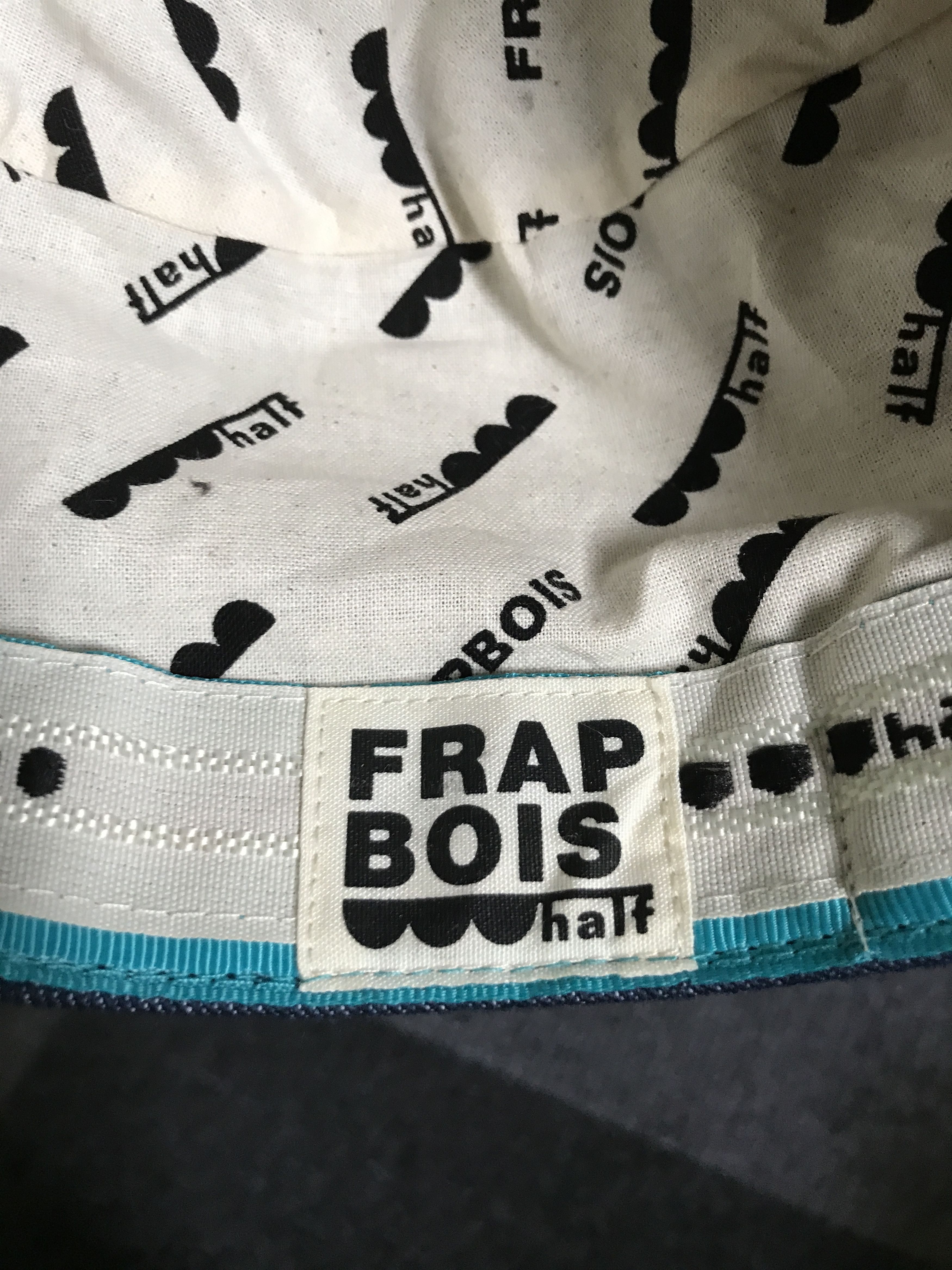 Frapbois BSC34 FRAPBOIS Japan Duck Canvas Half Short Cap Size ONE SIZE - 9 Thumbnail