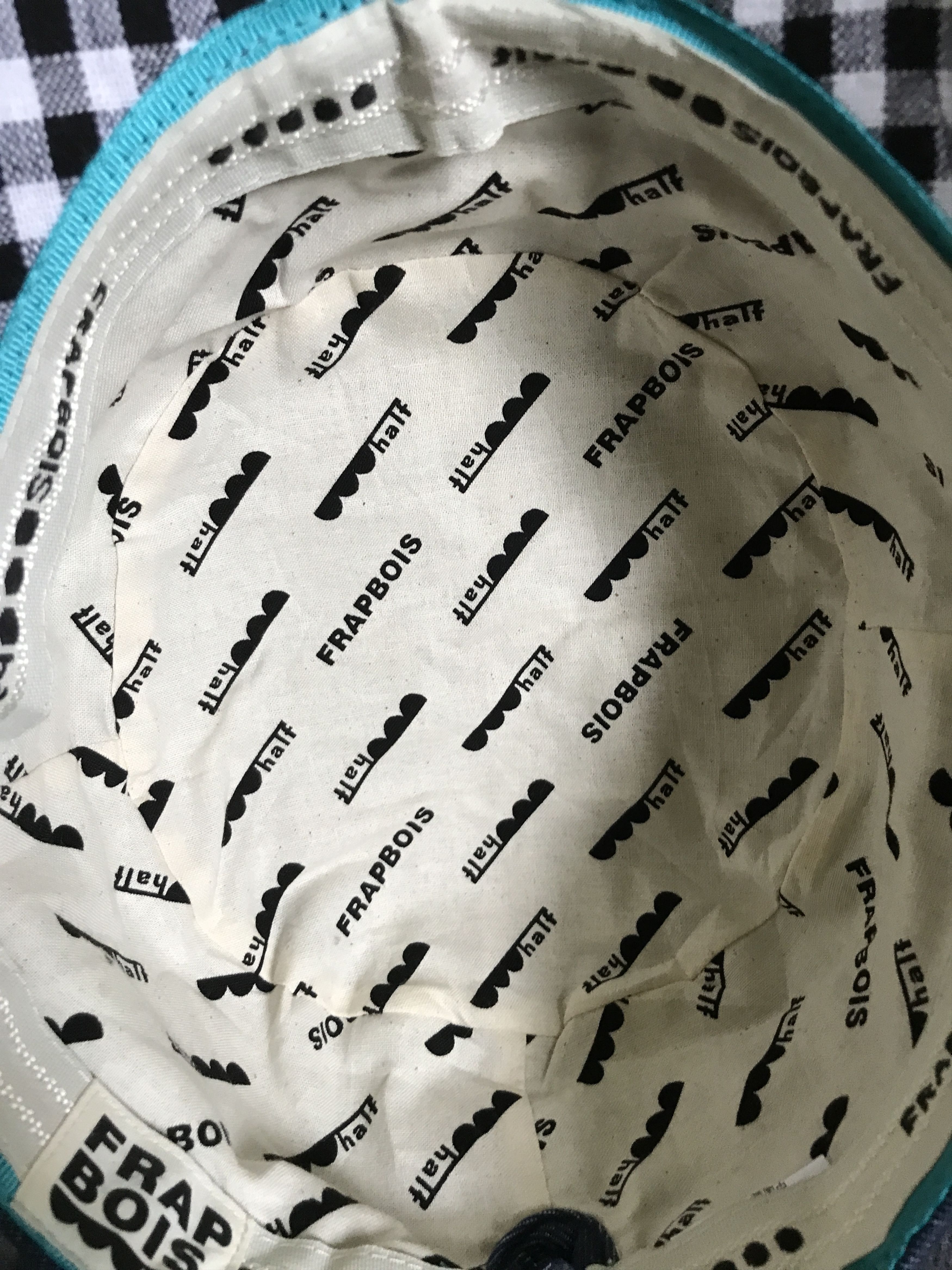 Frapbois BSC34 FRAPBOIS Japan Duck Canvas Half Short Cap Size ONE SIZE - 8 Thumbnail