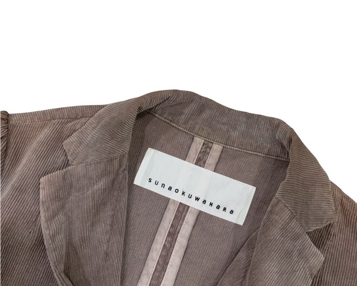 Issey Miyake Sunao Kuwahara Issey Miyake Corduroy Crop Jacket Size XS / US 0-2 / IT 36-38 - 8 Thumbnail