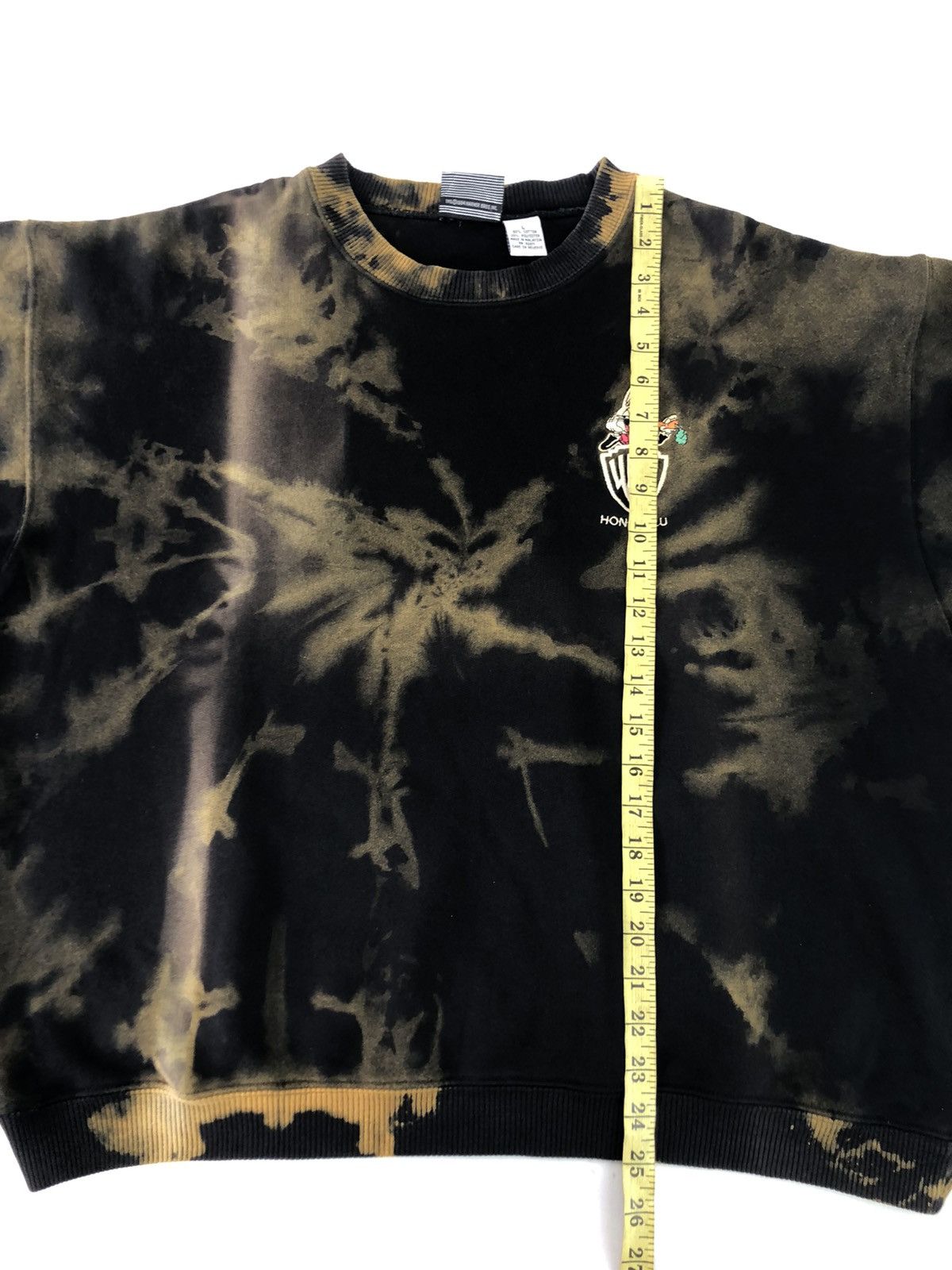 Vintage × Warner Bros 1 of 1 🔥 Vtg Warner Bros Honolulu Bugs Bunny Spiral Tie Dye Size US XXL / EU 58 / 5 - 9 Thumbnail