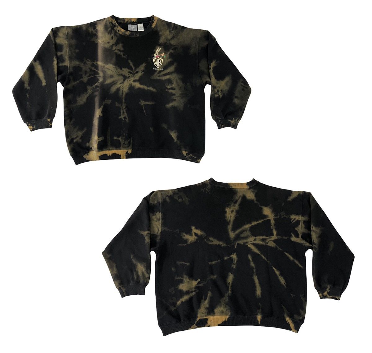 Vintage × Warner Bros 1 of 1 🔥 Vtg Warner Bros Honolulu Bugs Bunny Spiral Tie Dye Size US XXL / EU 58 / 5 - 2 Thumbnail