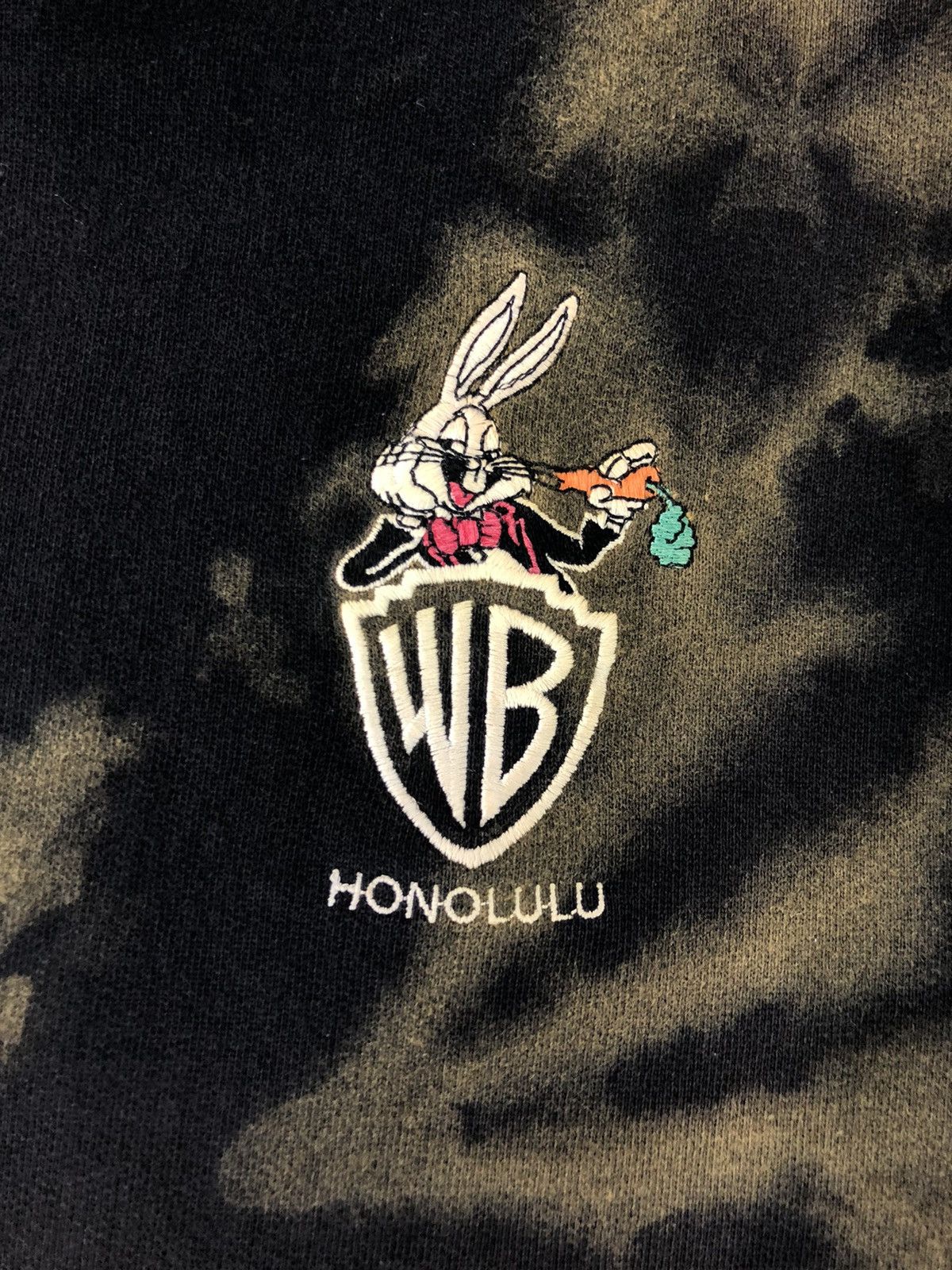Vintage × Warner Bros 1 of 1 🔥 Vtg Warner Bros Honolulu Bugs Bunny Spiral Tie Dye Size US XXL / EU 58 / 5 - 5 Thumbnail